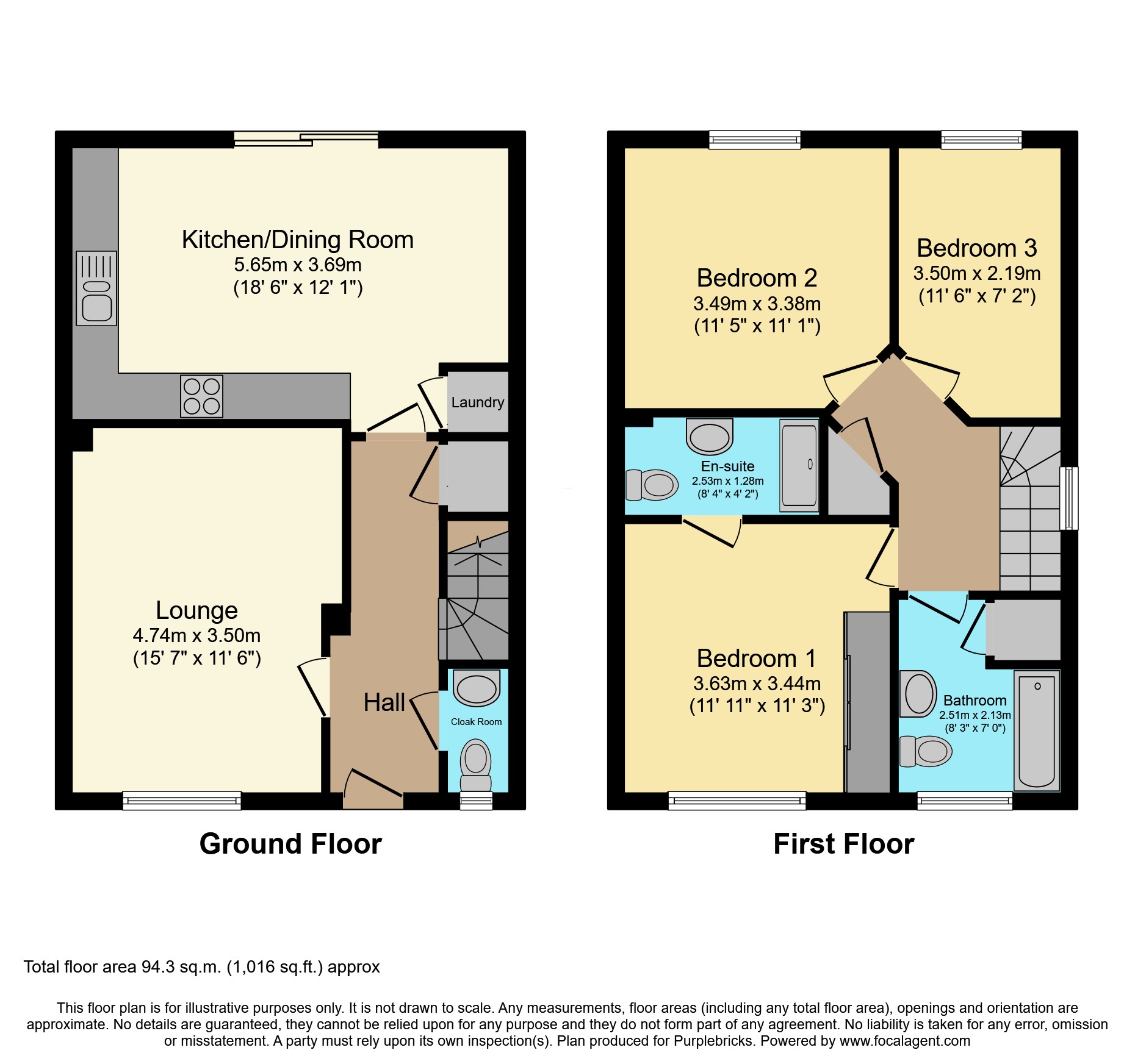 3a, Malvern Mews, Wrenthorpe, Wakefield floorplan