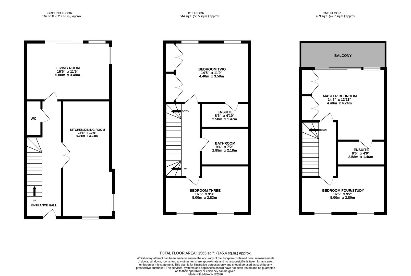 6, Archery Road, St. Leonards-On-Sea floorplan