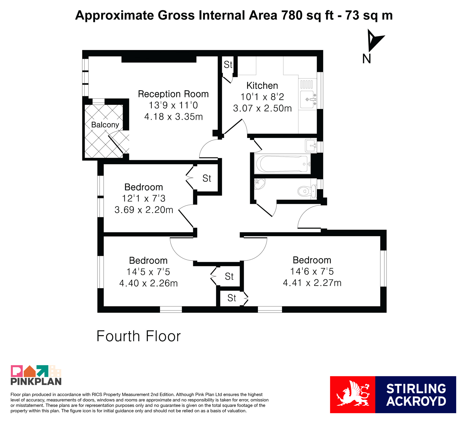 Flat 24, Belford House,, Queensbridge Road, London floorplan