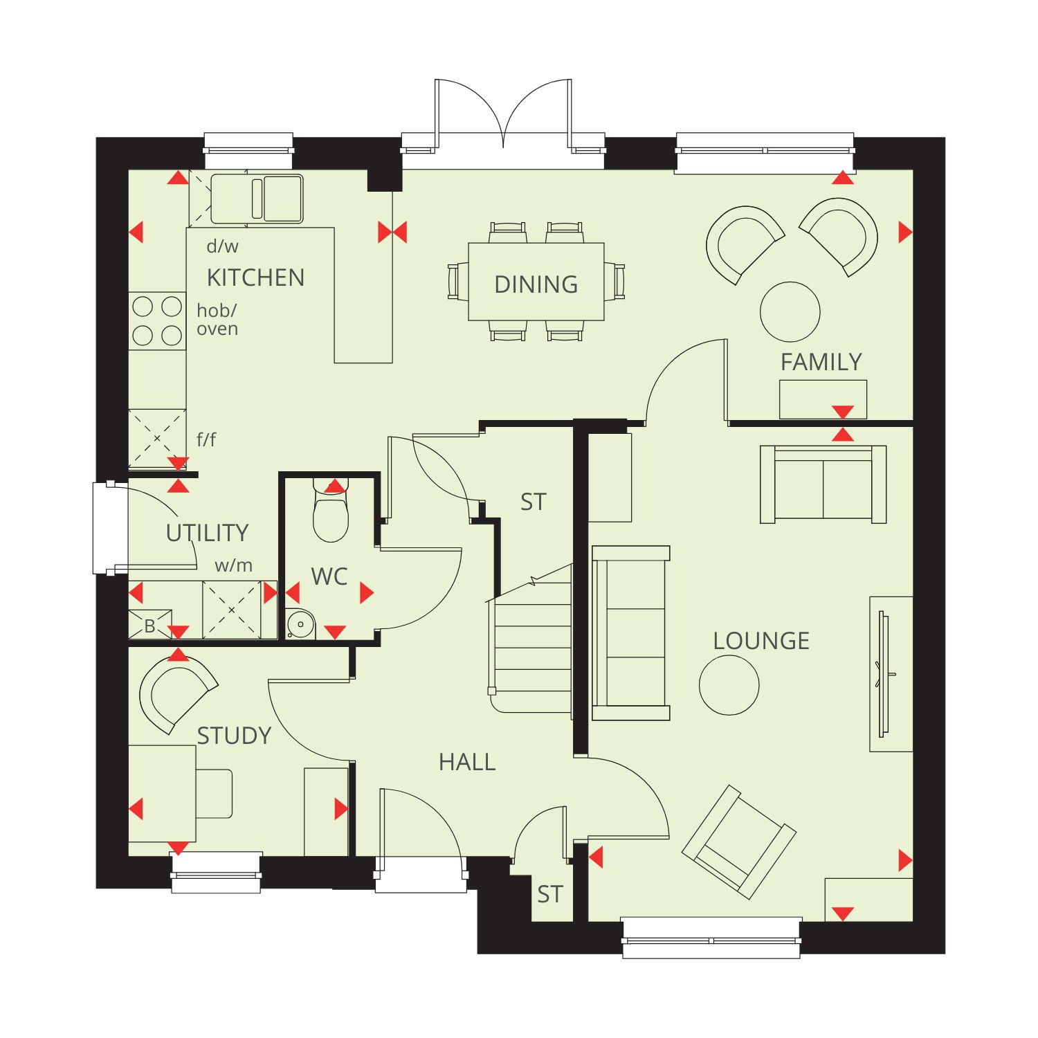 H8772226, Galena Drive, Niort Way, Wellingborough floorplan
