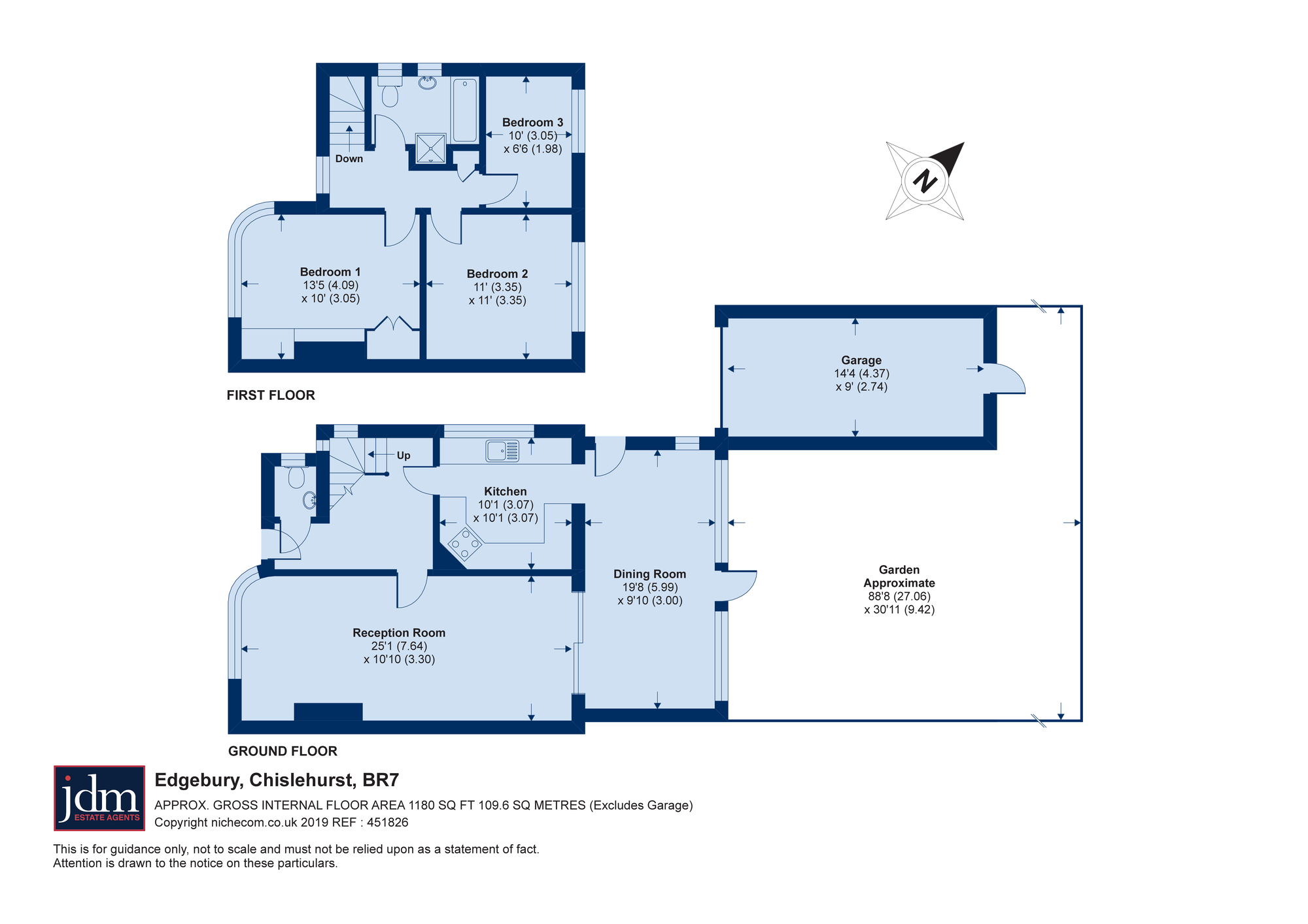 3 Bedrooms Semi-detached house for sale in Edgebury, Chislehurst, Kent BR7