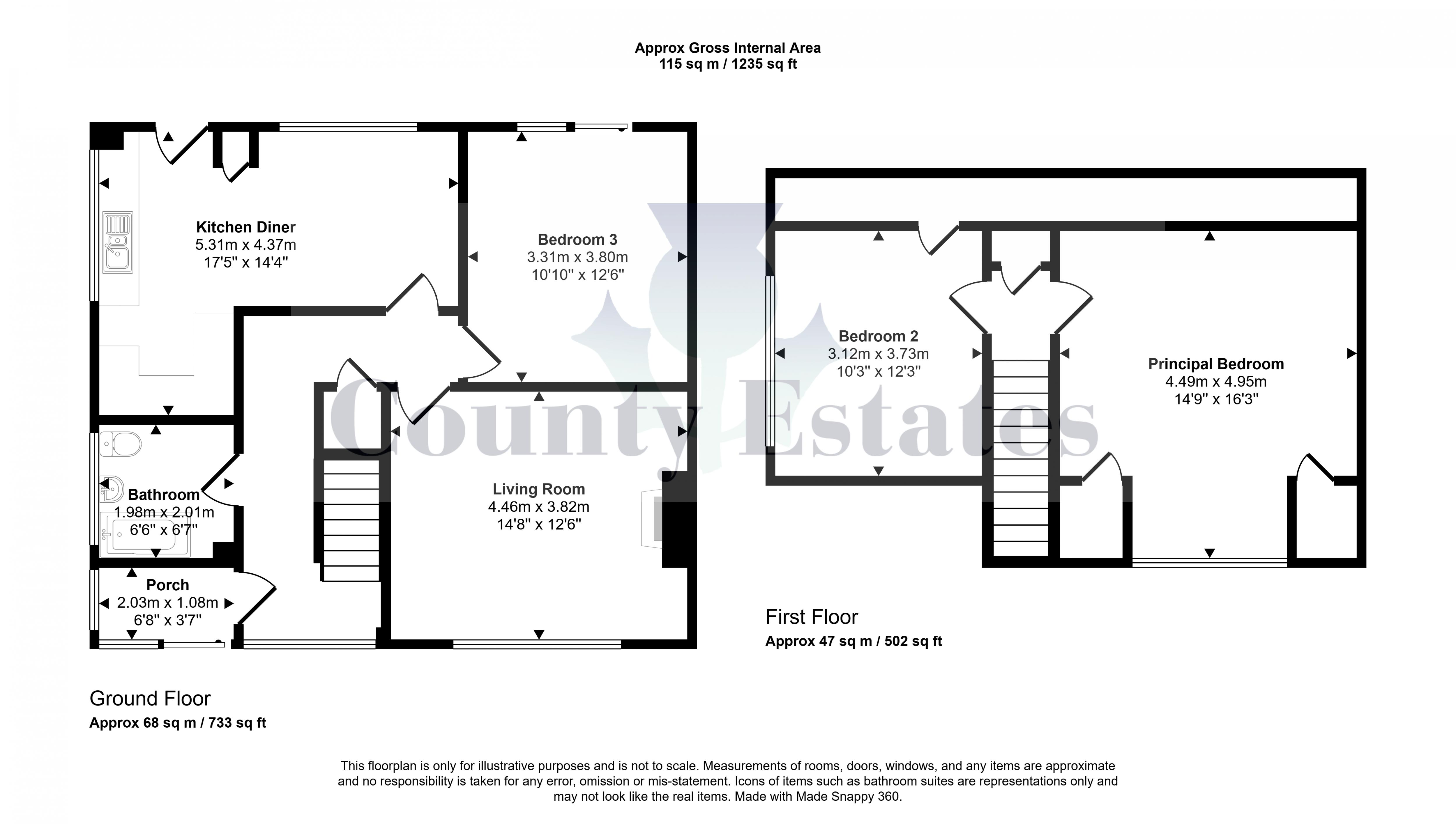 14, Windyhill Avenue, Kincardine floorplan