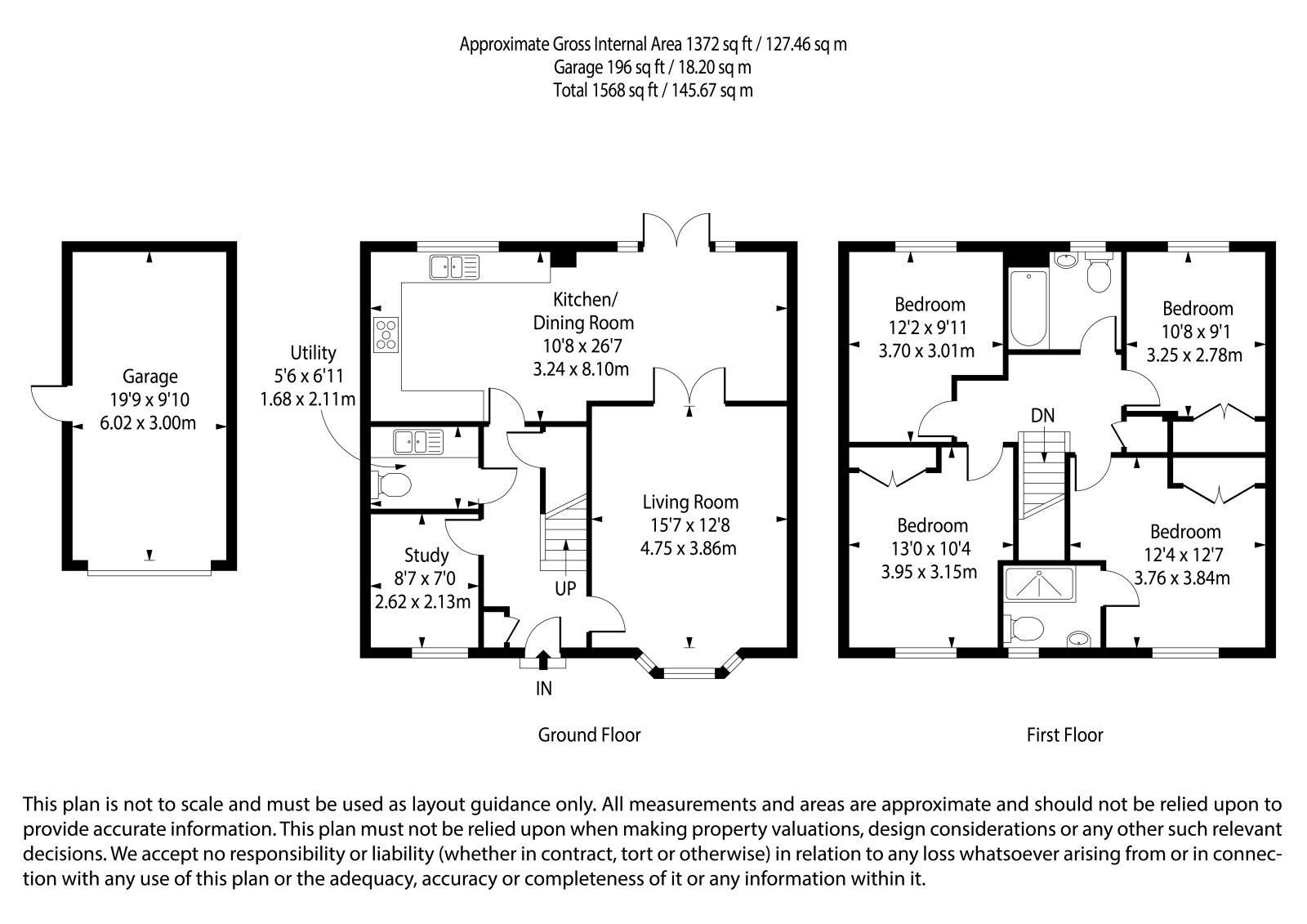 7 Mitchell Gardens, Copthorne floorplan