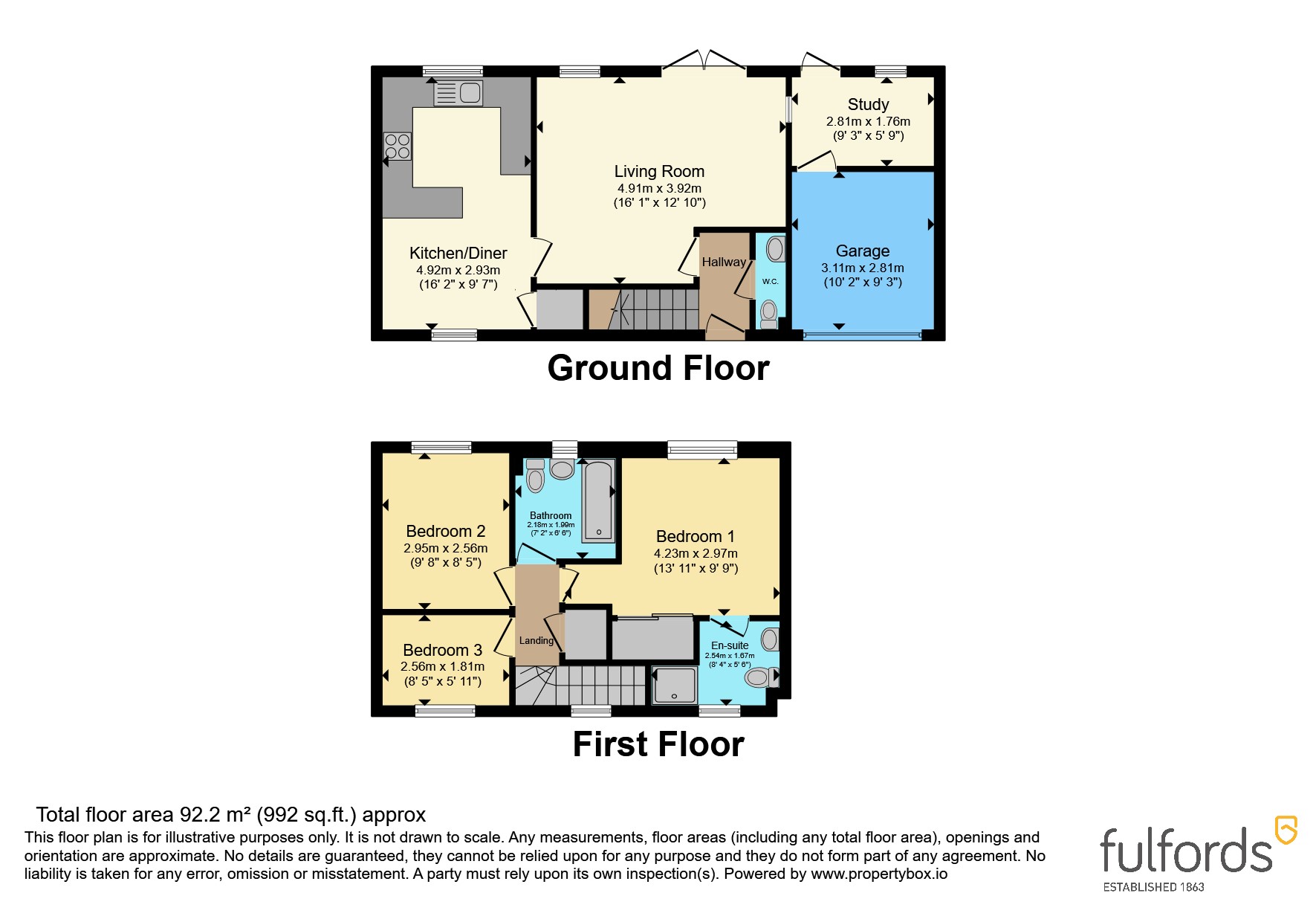 3, Whatley Mews, Devon floorplan