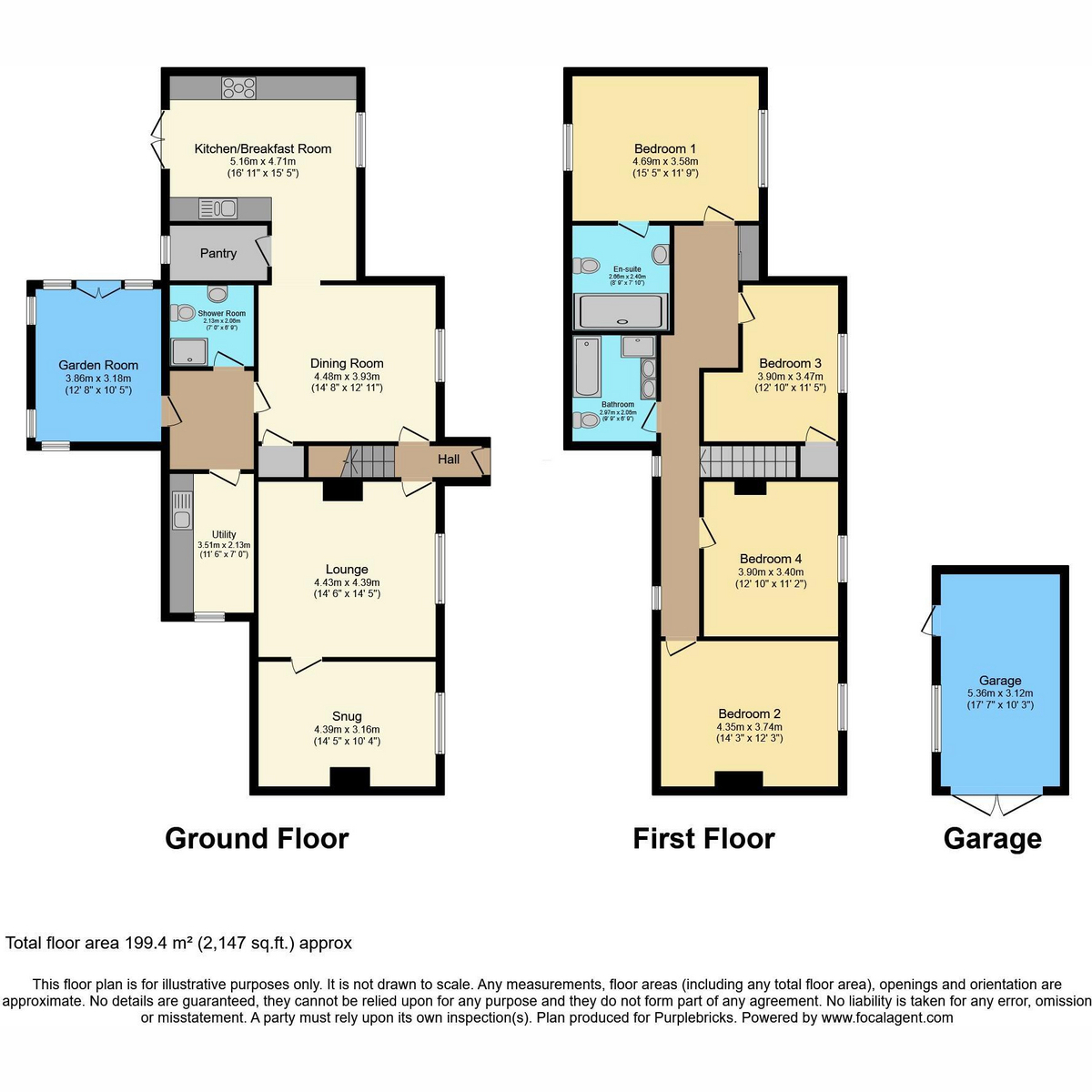 52, Main Road, Long Bennington floorplan