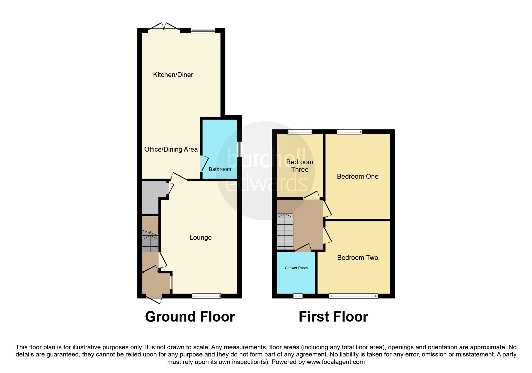 57, Repton Road, Birmingham floorplan