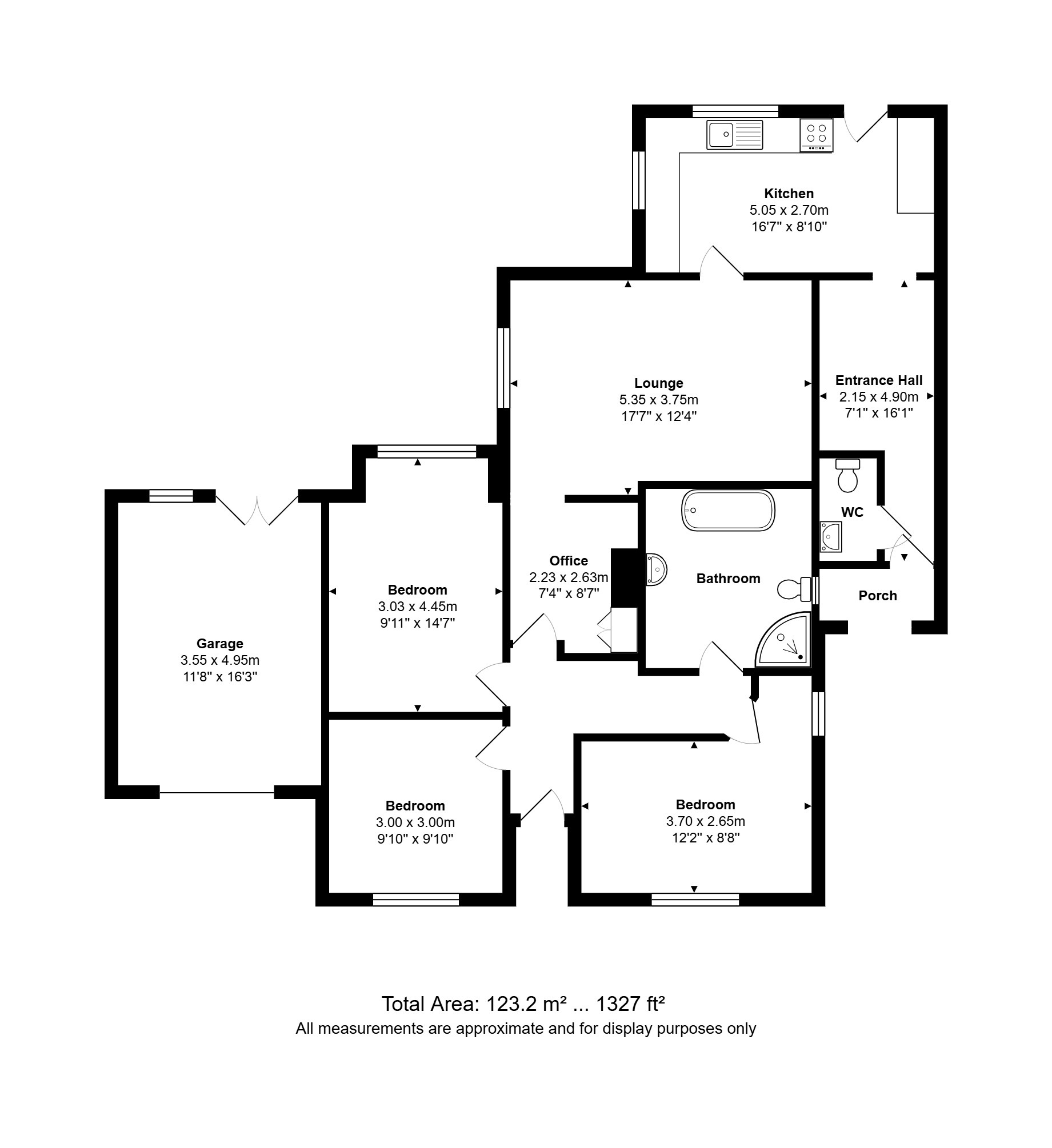 4 Long Lane, West Winch, Norfolk floorplan