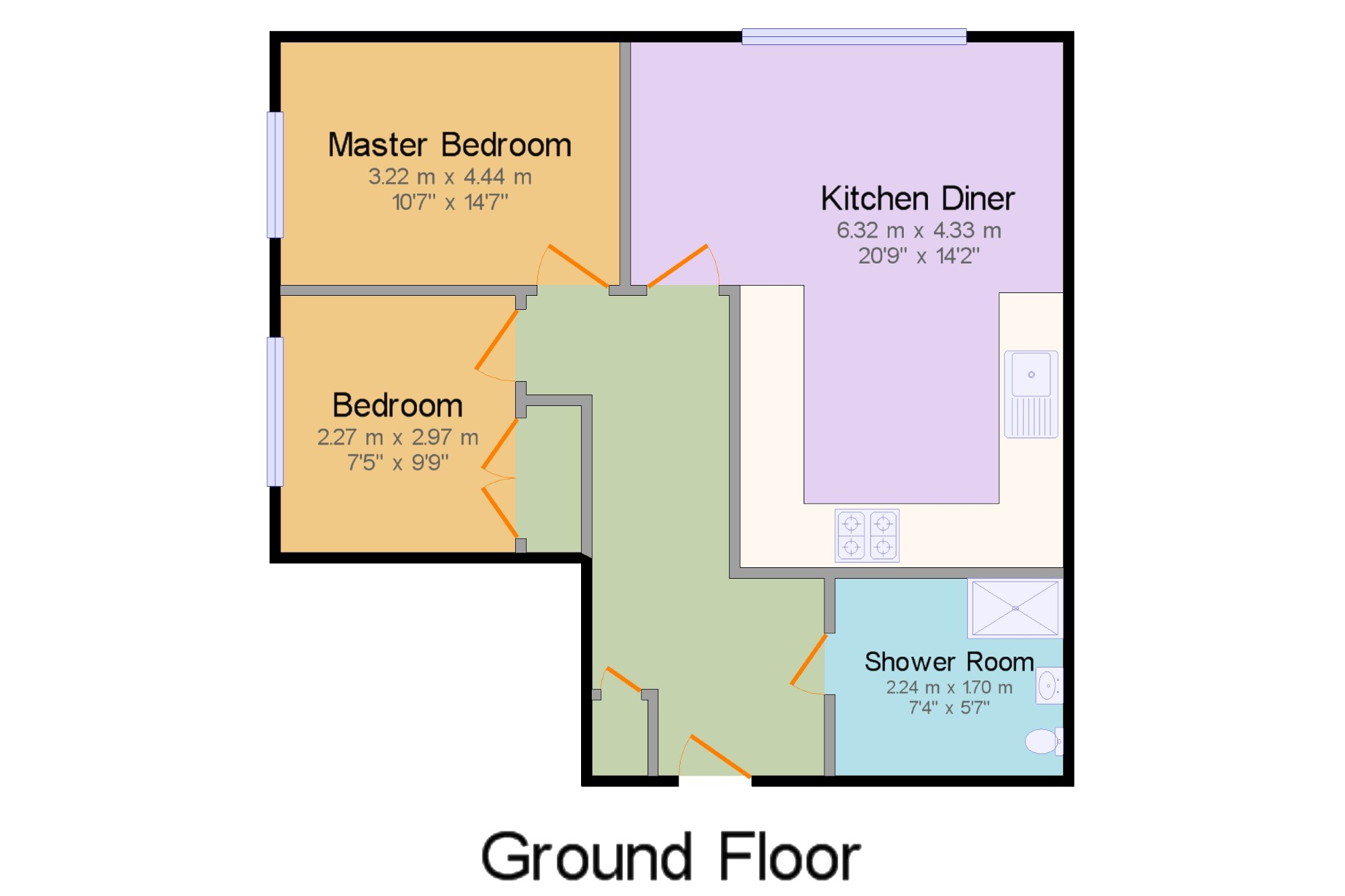 2 Bedrooms Flat for sale in The Spinney, 101 Redditch Road, Birmingham, West Midlands B38