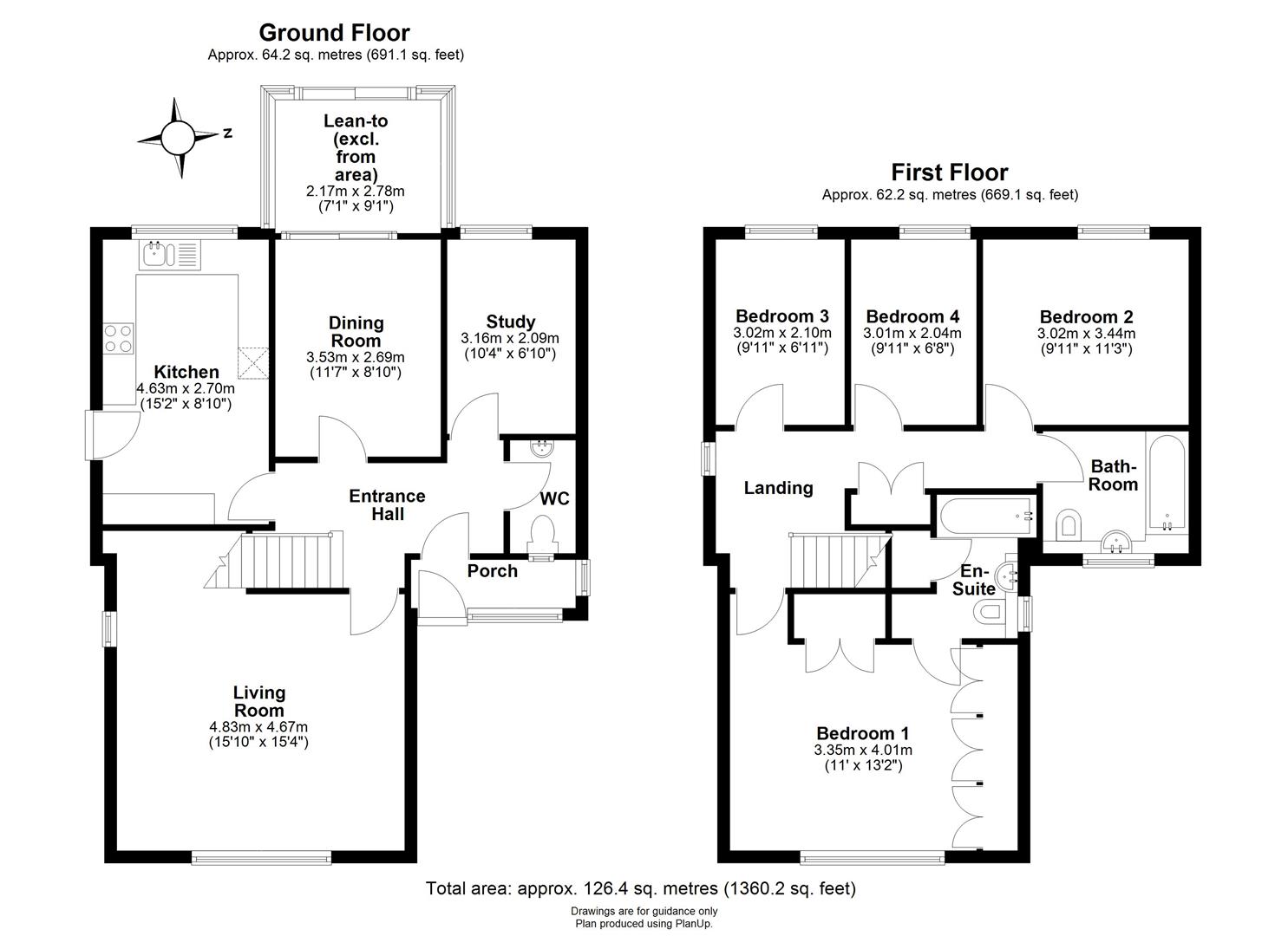 35A, New Road, Cambridge floorplan