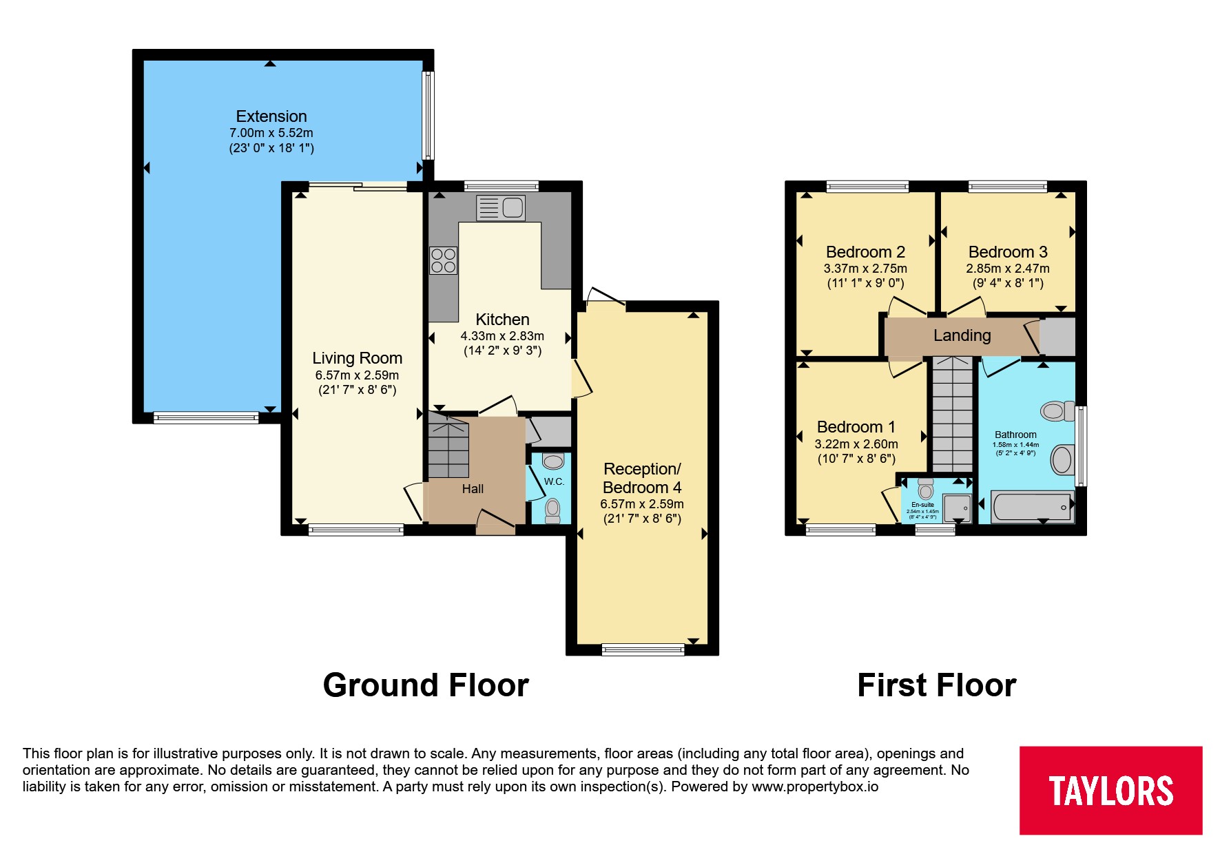 2, Catesby Green, Bedfordshire floorplan