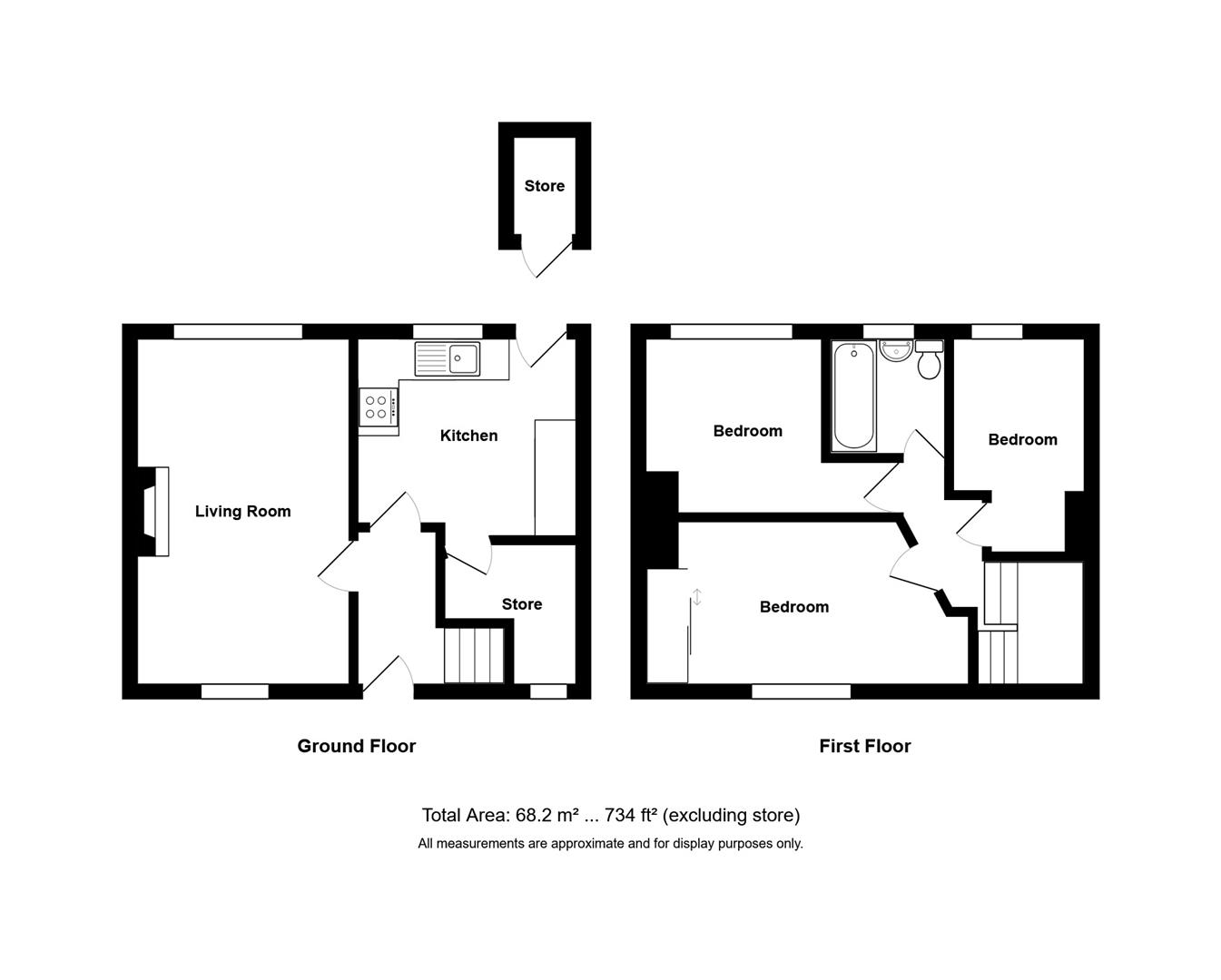 43, Manor Road, Bristol floorplan