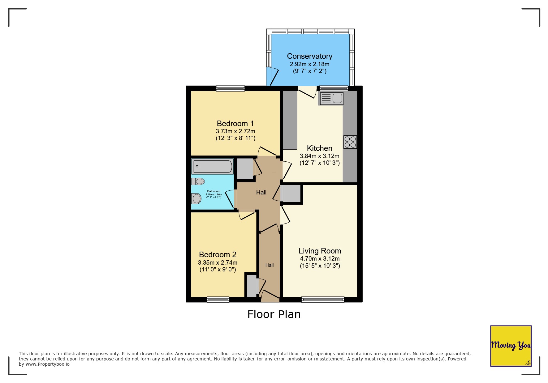 61 Rodborough, Bristol floorplan