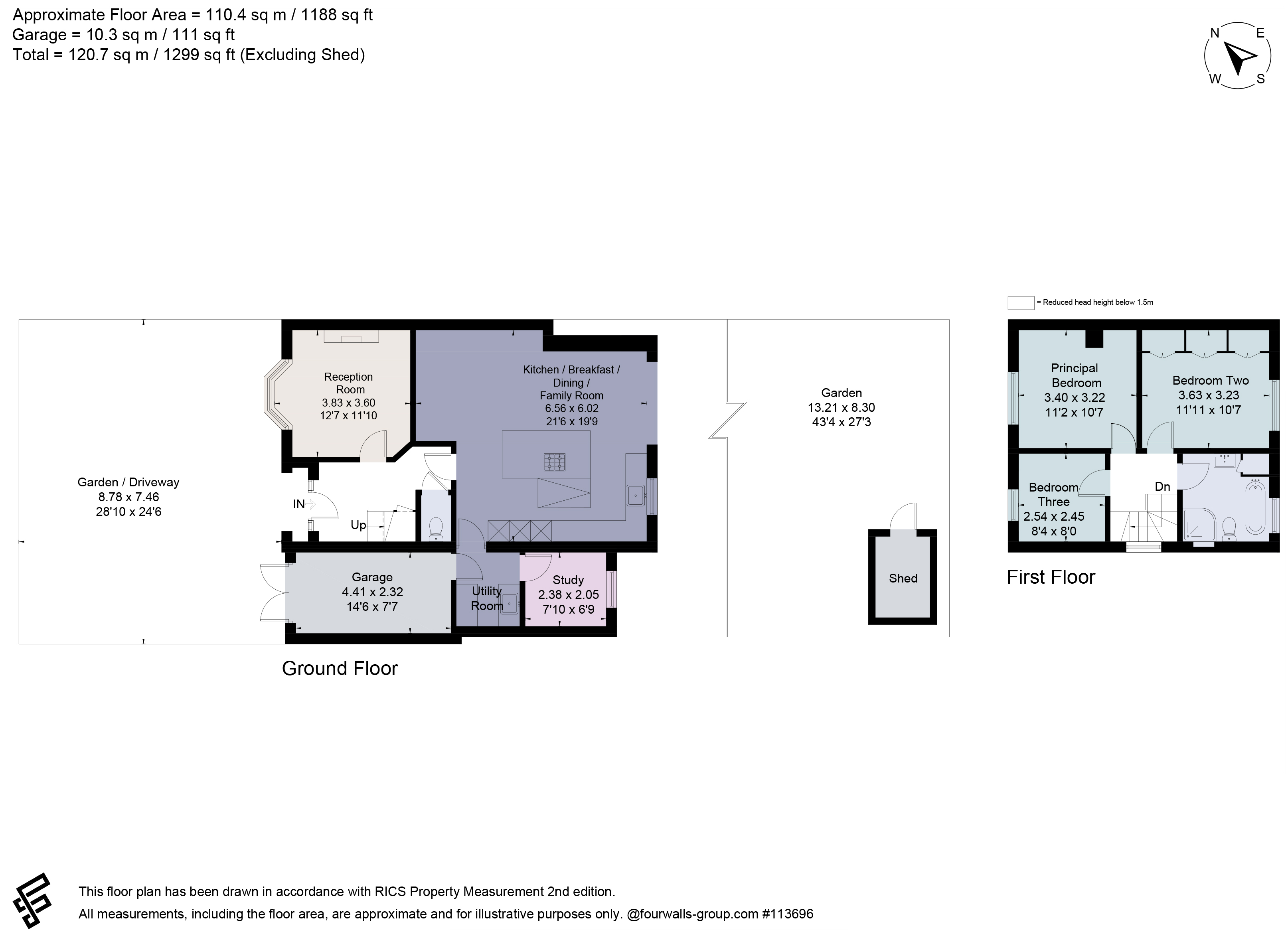 38, Church End, St. Albans floorplan