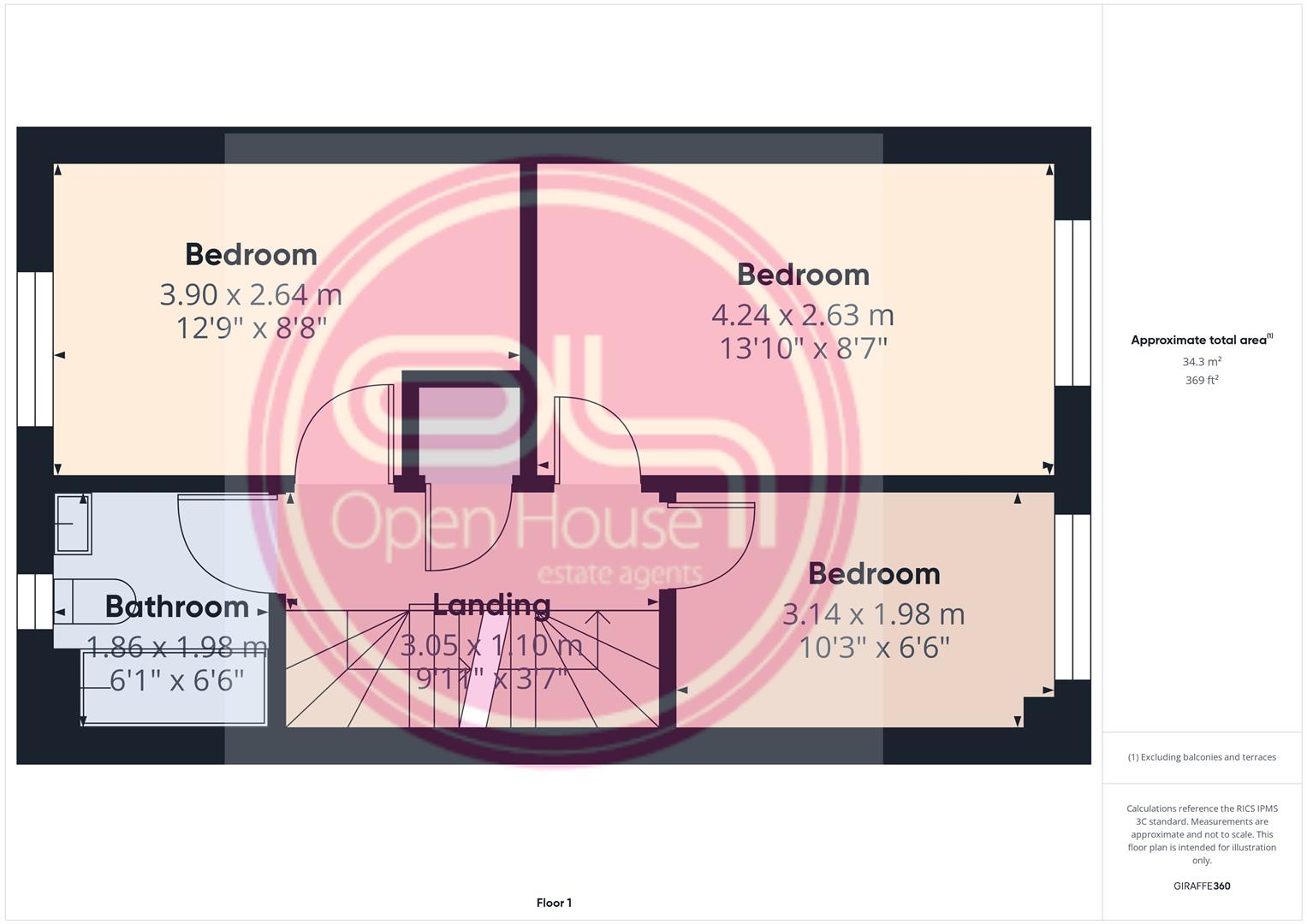 122, Rowan Drive, Burton on Trent floorplan