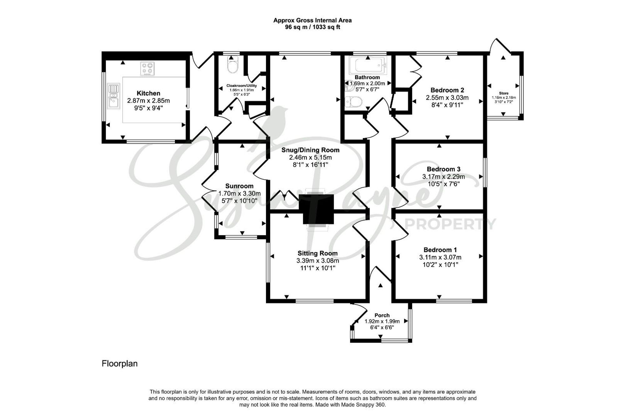 Eastwood Alverstone Road, Sandown floorplan