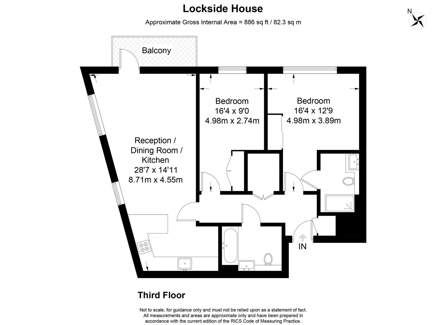 2 Bedrooms Flat to rent in Lockside House, Chelsea Creek, 3 Thurstan Street, Fulham, London SW6