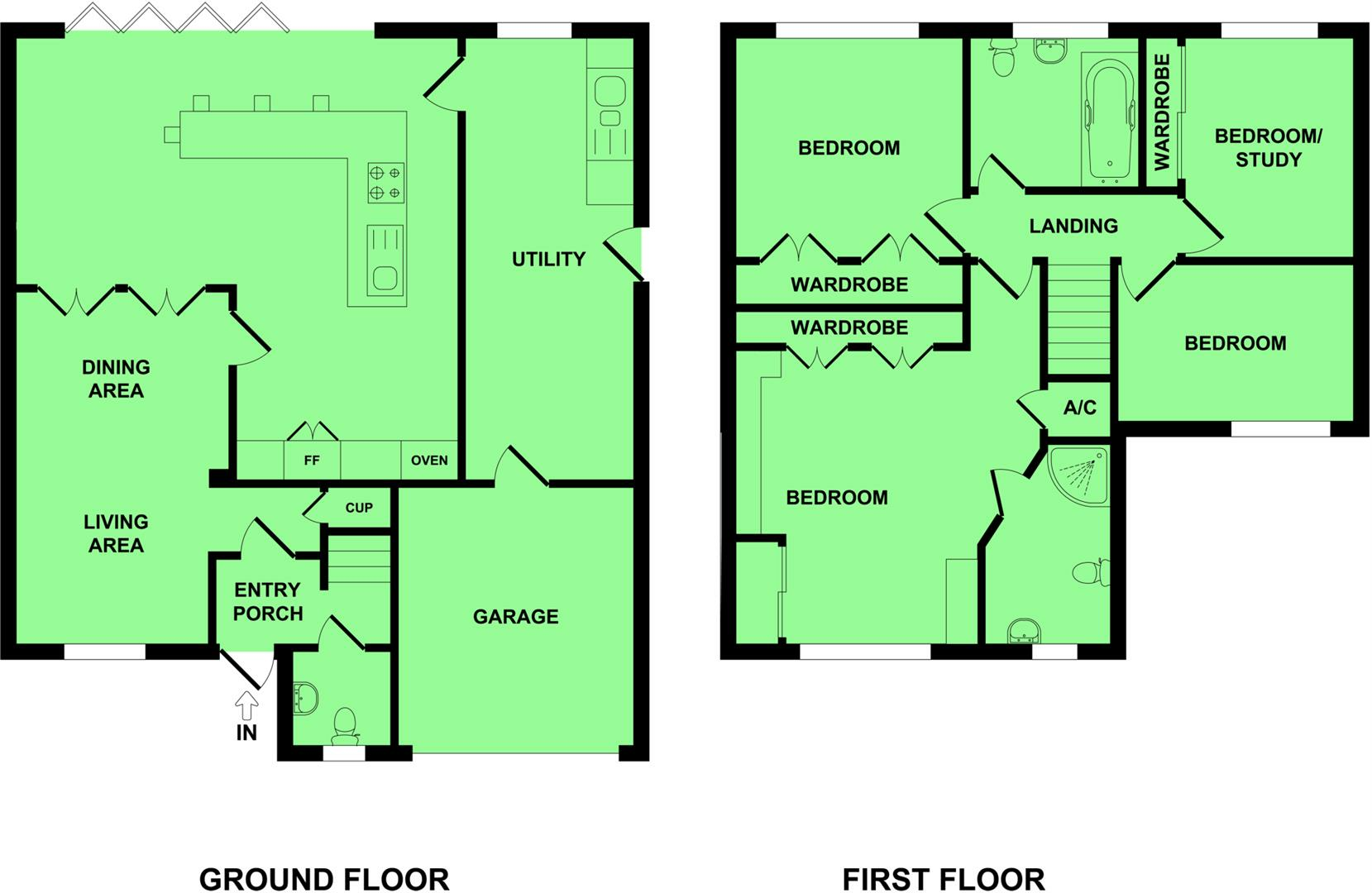 111, El Alamein Way, Great Yarmouth floorplan