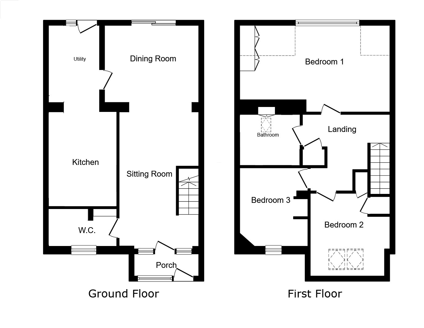 Barn Owls, Exeter floorplan