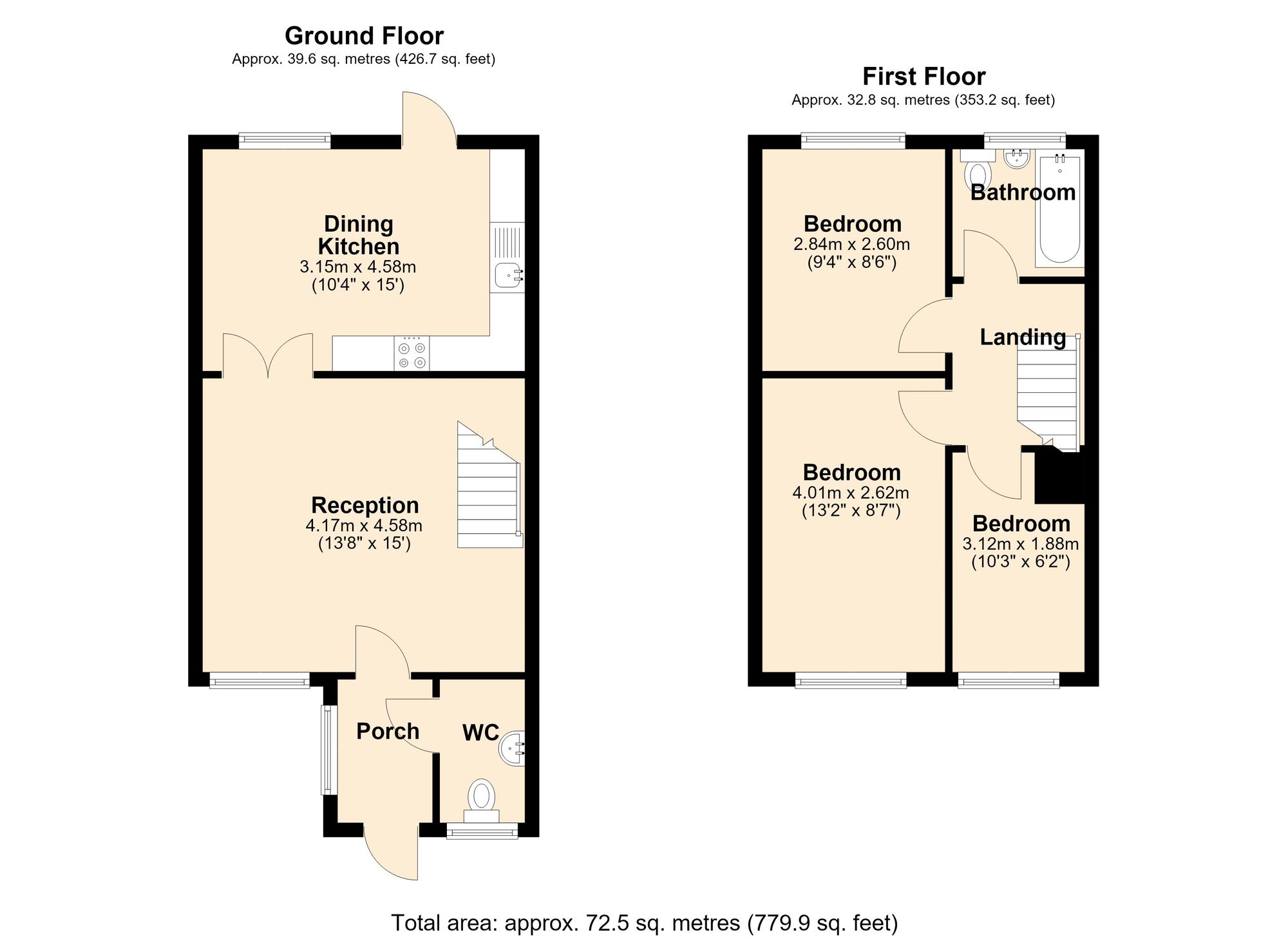 1a Lightbown Street, Darwen floorplan