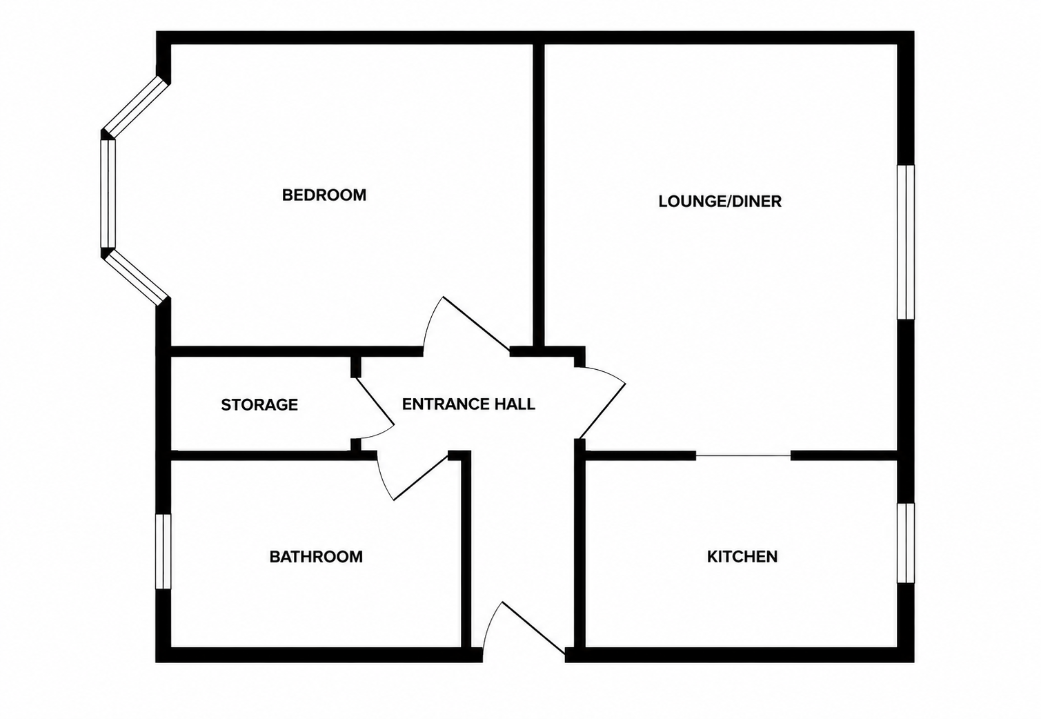 76, Dale Close, Colchester floorplan