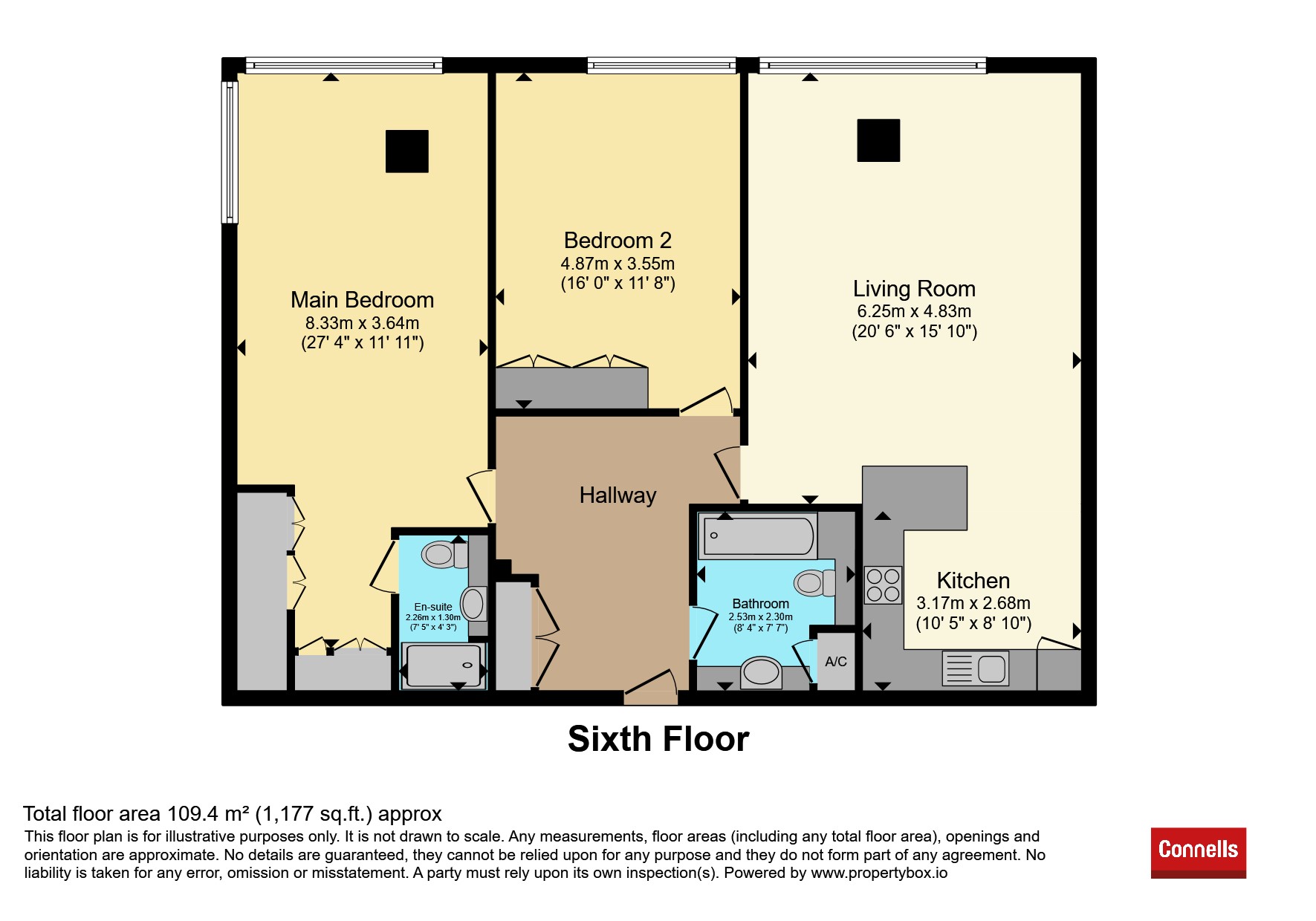 15, Bridge House, 1, Farnsby Street, Swindon floorplan