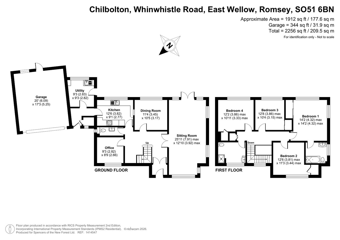 Chilbolton, Whinwhistle Road, Romsey floorplan