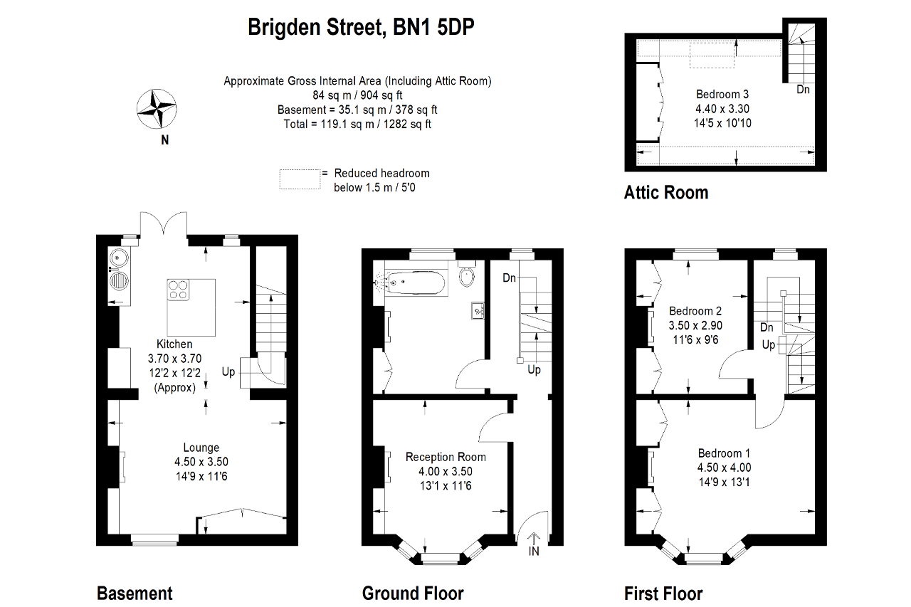 3 Bedrooms Terraced house for sale in Brigden Street, Brighton, East Sussex BN1