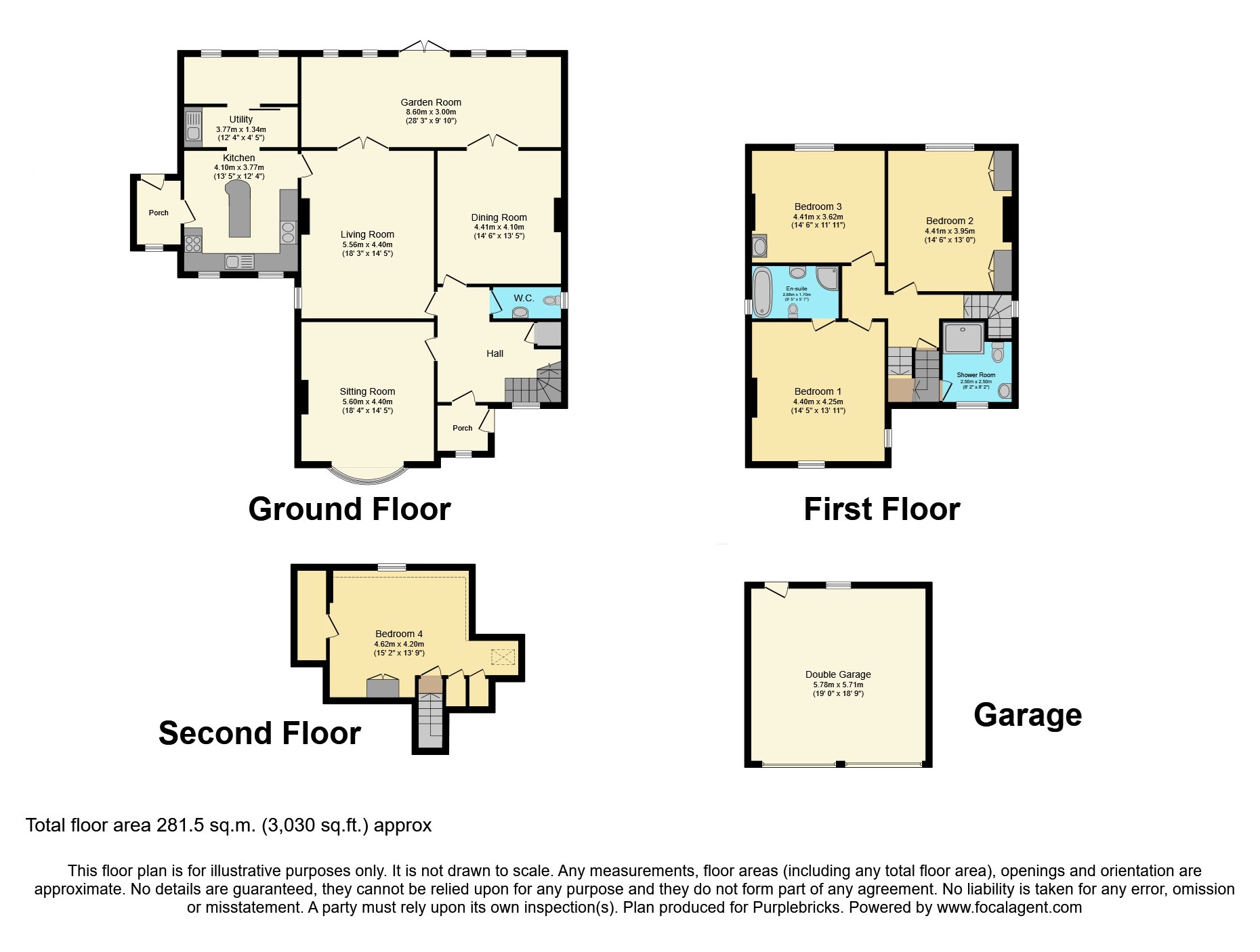 Church Down, Bath Road, Chippenham floorplan