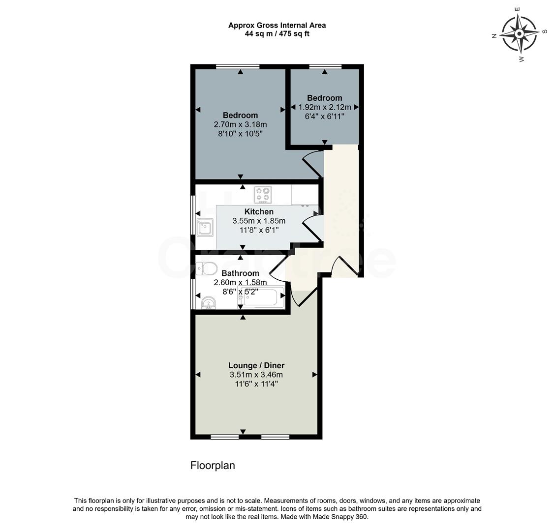 Conybeare Road, Cardiff floorplan