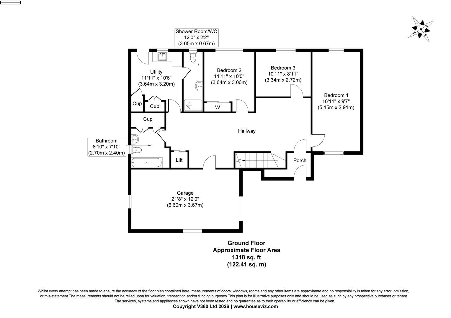 Anchor Lodge, 174B, High Street, Goole floorplan