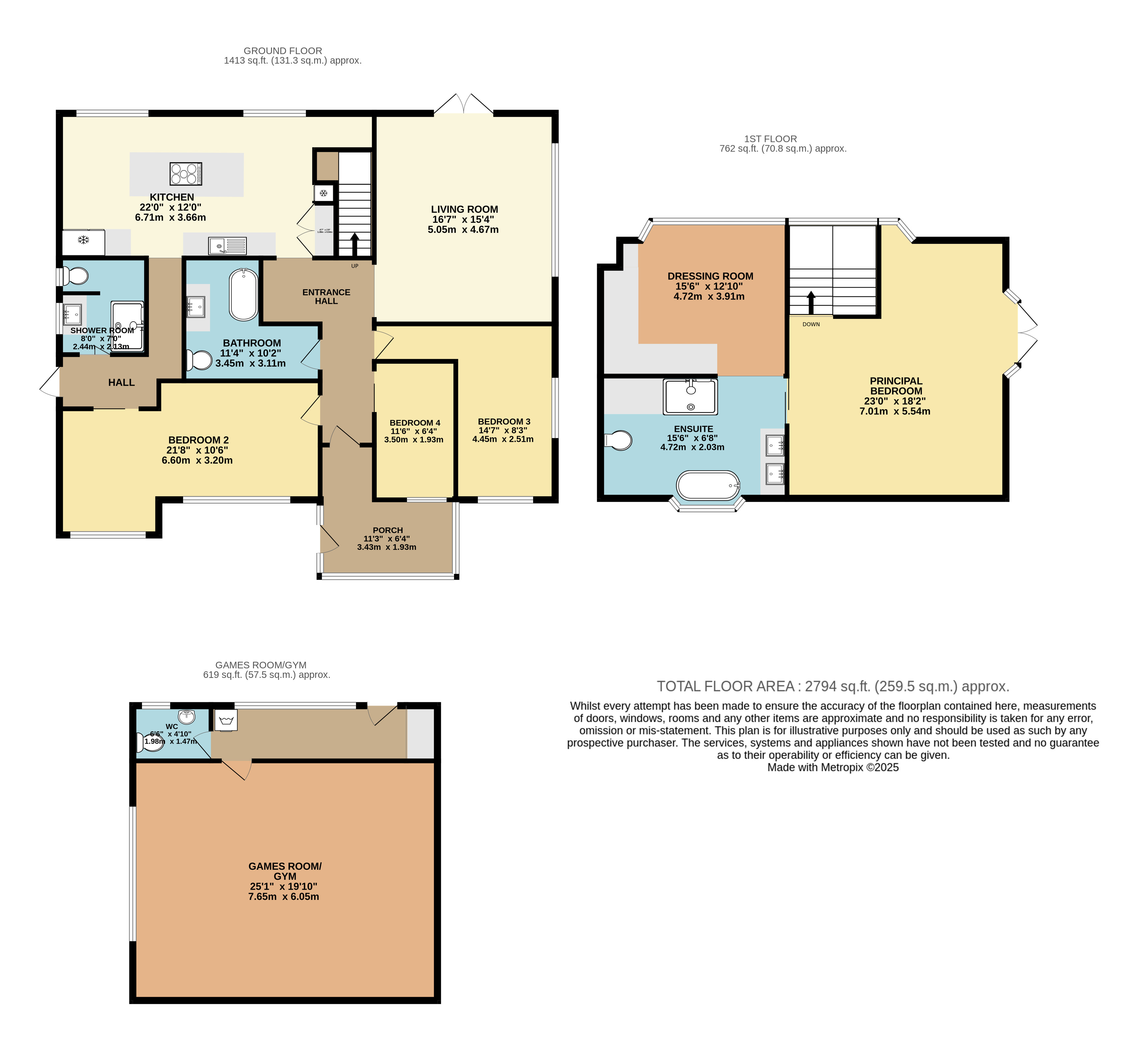 Costil Charte, Tourgis Hill, Alderney floorplan