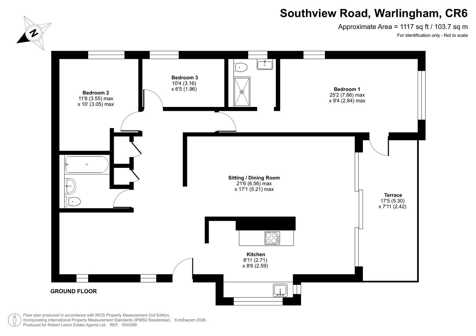 Succombs Place,36, Southview Road, Warlingham floorplan