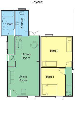 2 Bedrooms Cottage for sale in Cashes Green Road, Cashes Green, Stroud GL5