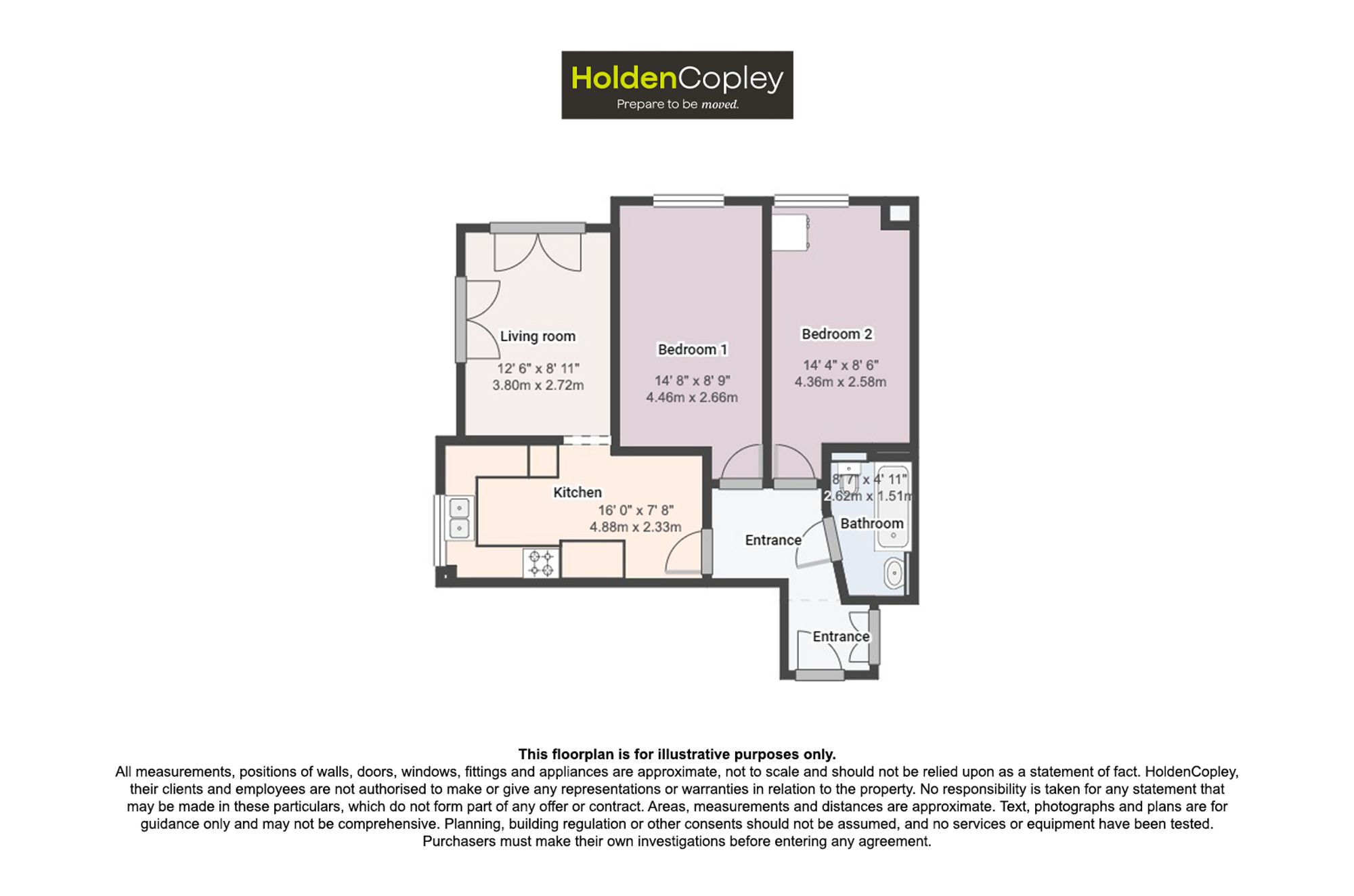Flat 4, Highland Court Scotland Road, Nottingham floorplan