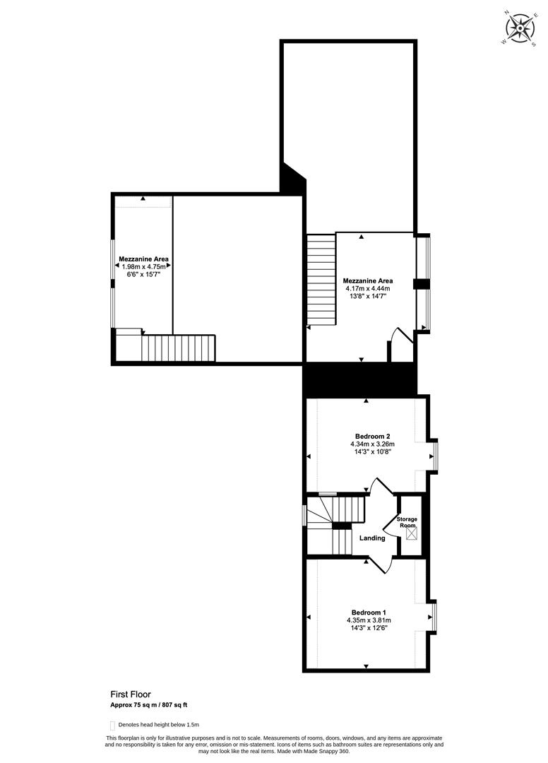 Schoolhouse, Schoolhouse, Wick floorplan