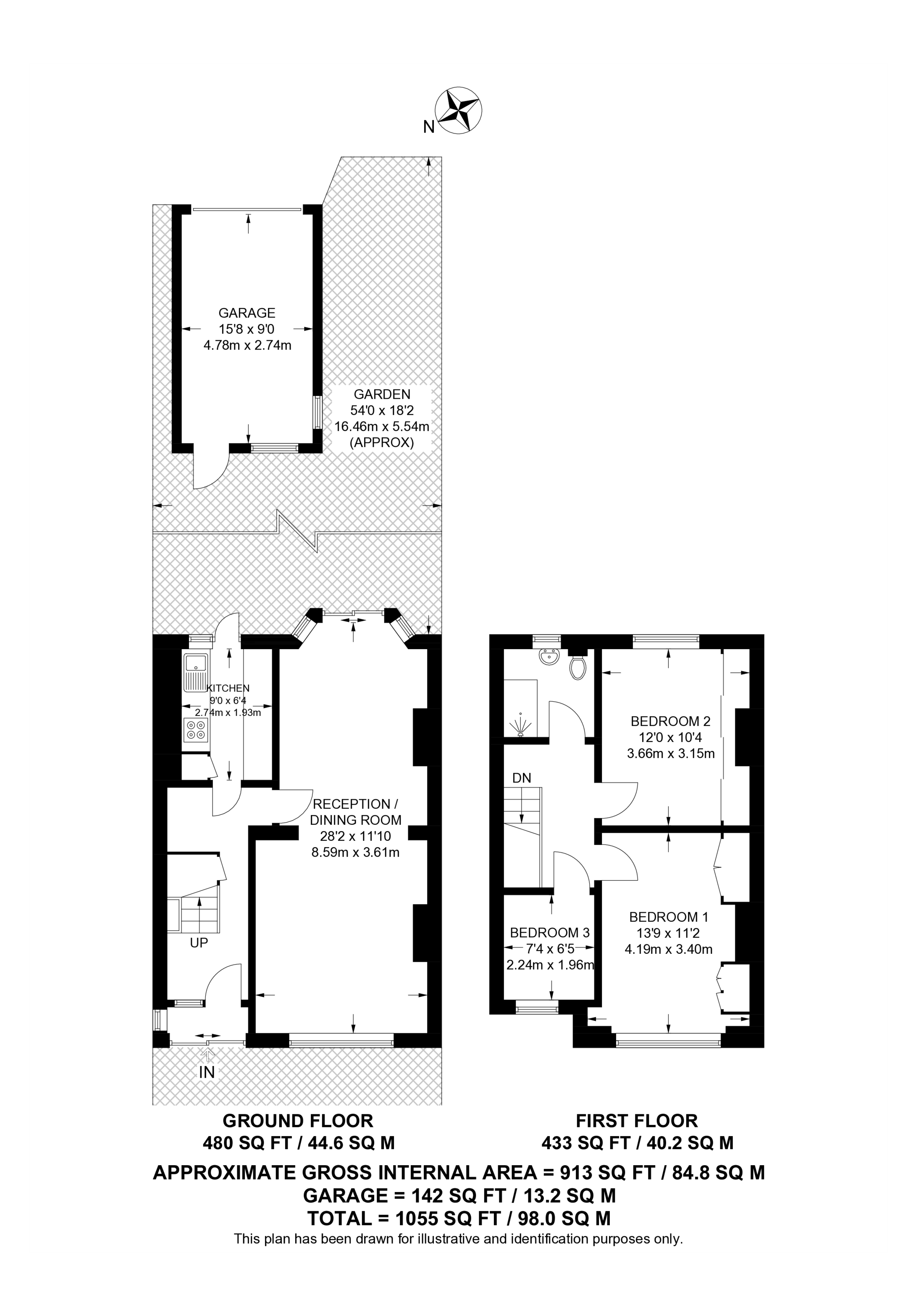 Abbotts Road, Mitcham floorplan