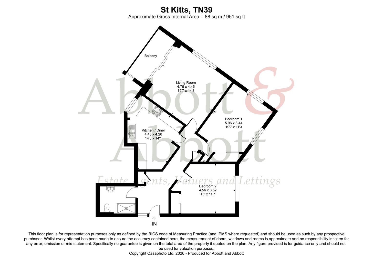 West Parade, Bexhill on Sea floorplan