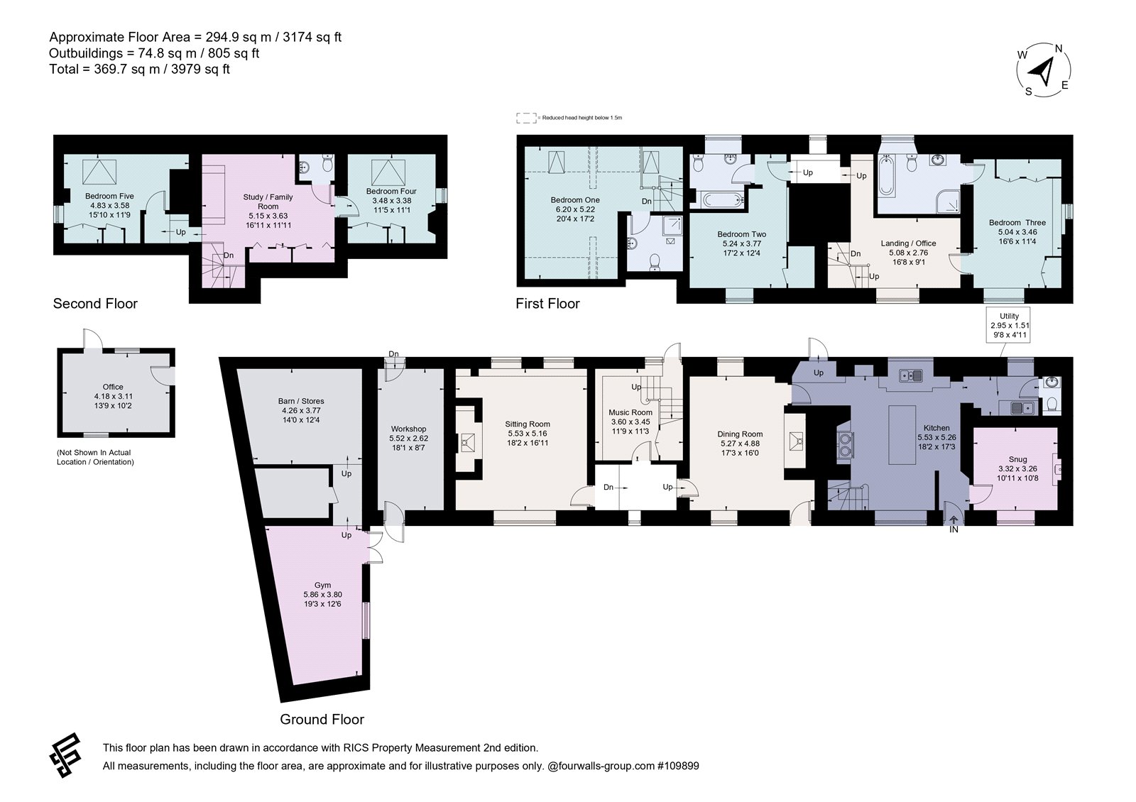 The Old House, 35, Wappenham Road, Brackley floorplan