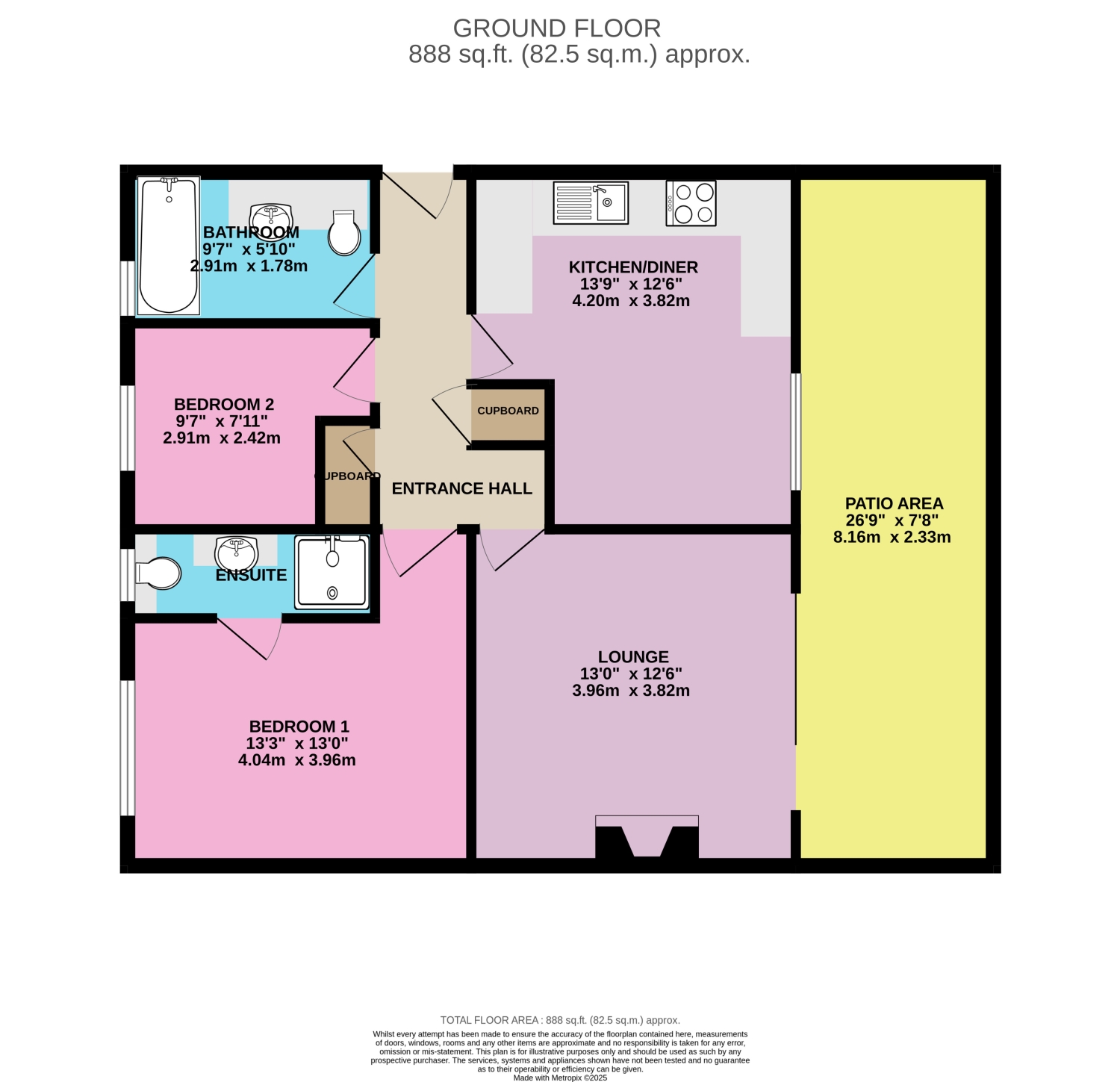 9, Old Manor Lawns, Beverley floorplan