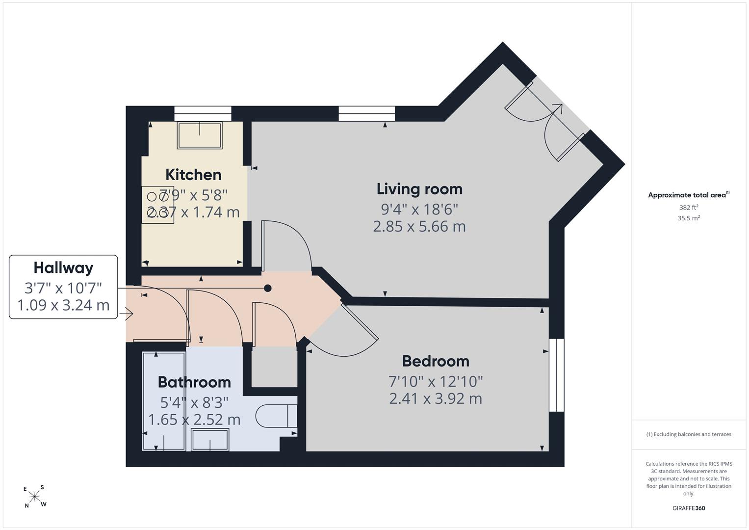 45, Borough Way, Nuneaton floorplan