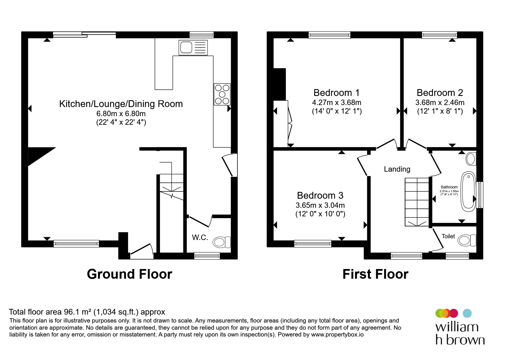 27, Manor View, Barnsley floorplan