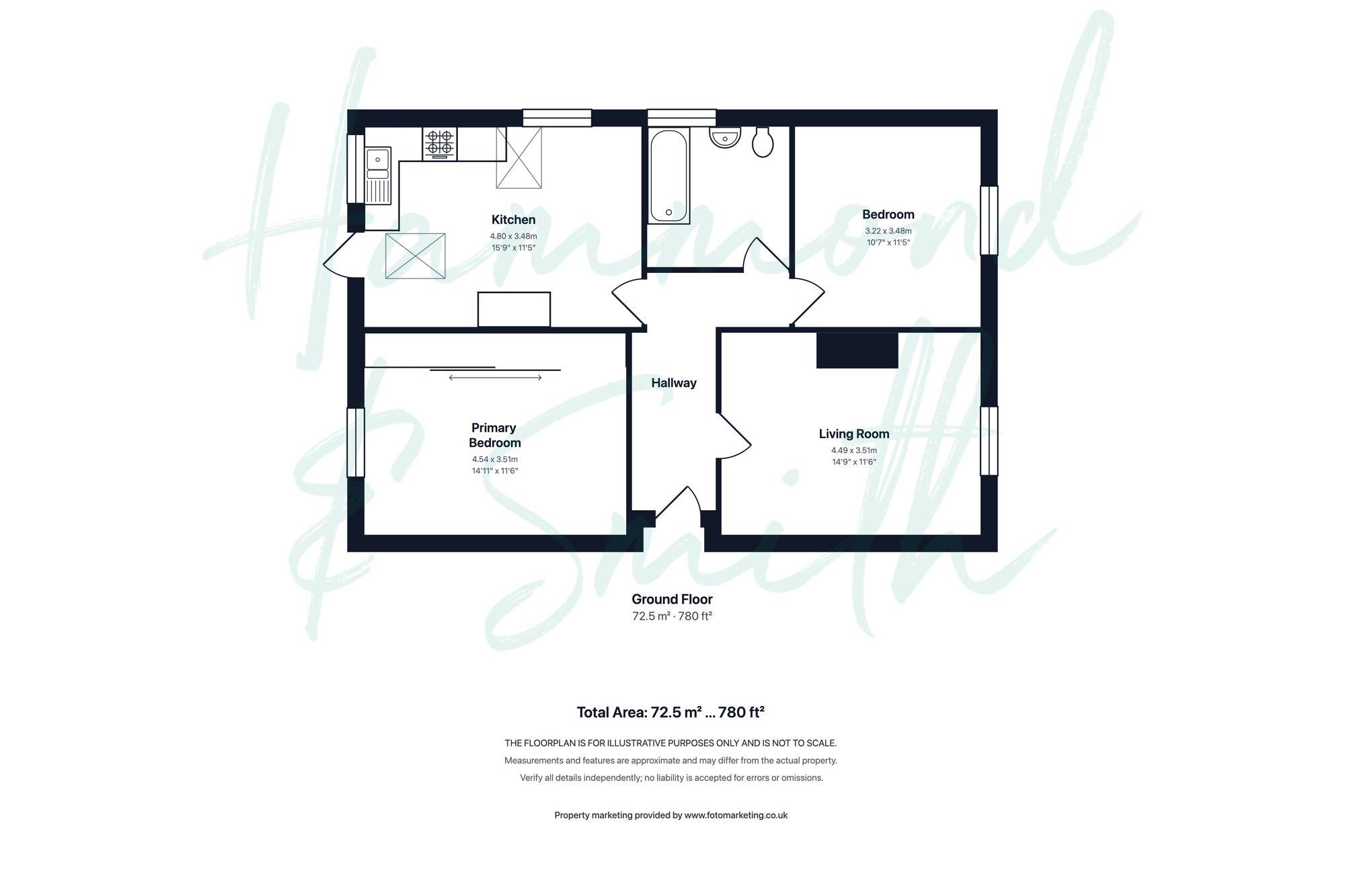 49 London Road, Bishop's Stortford floorplan