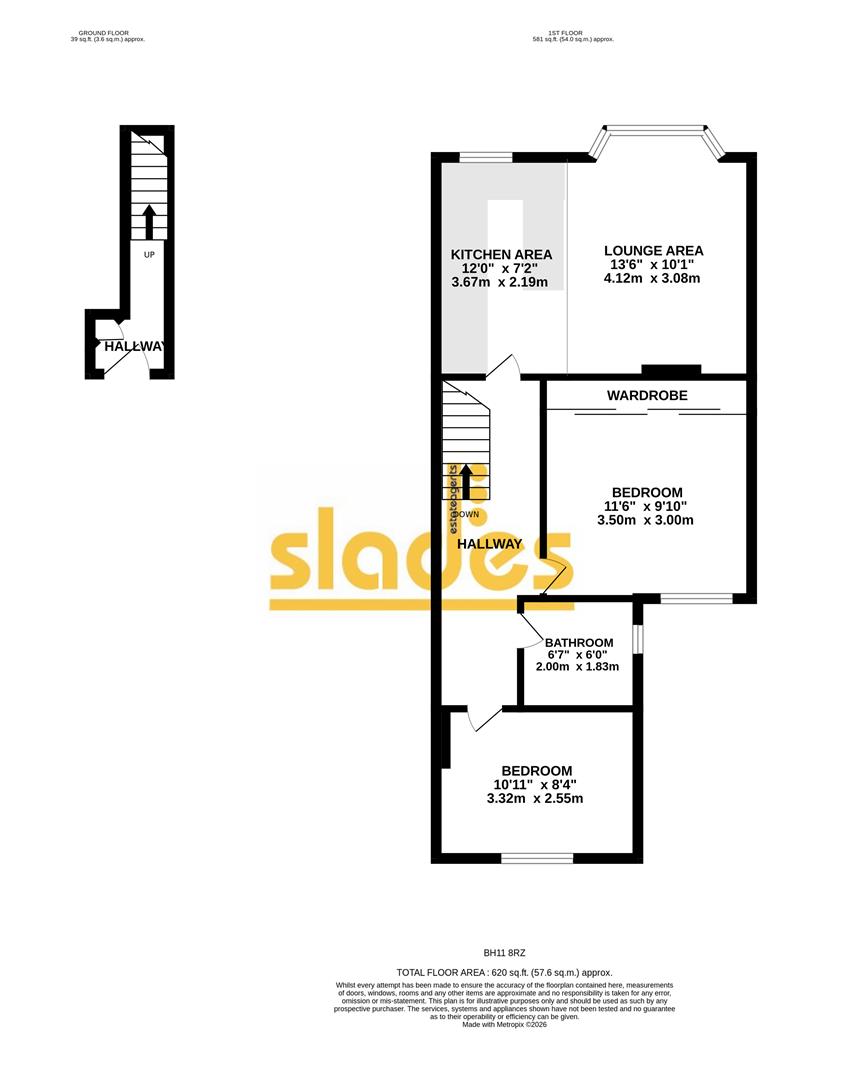 Canford Road, Bournemouth floorplan