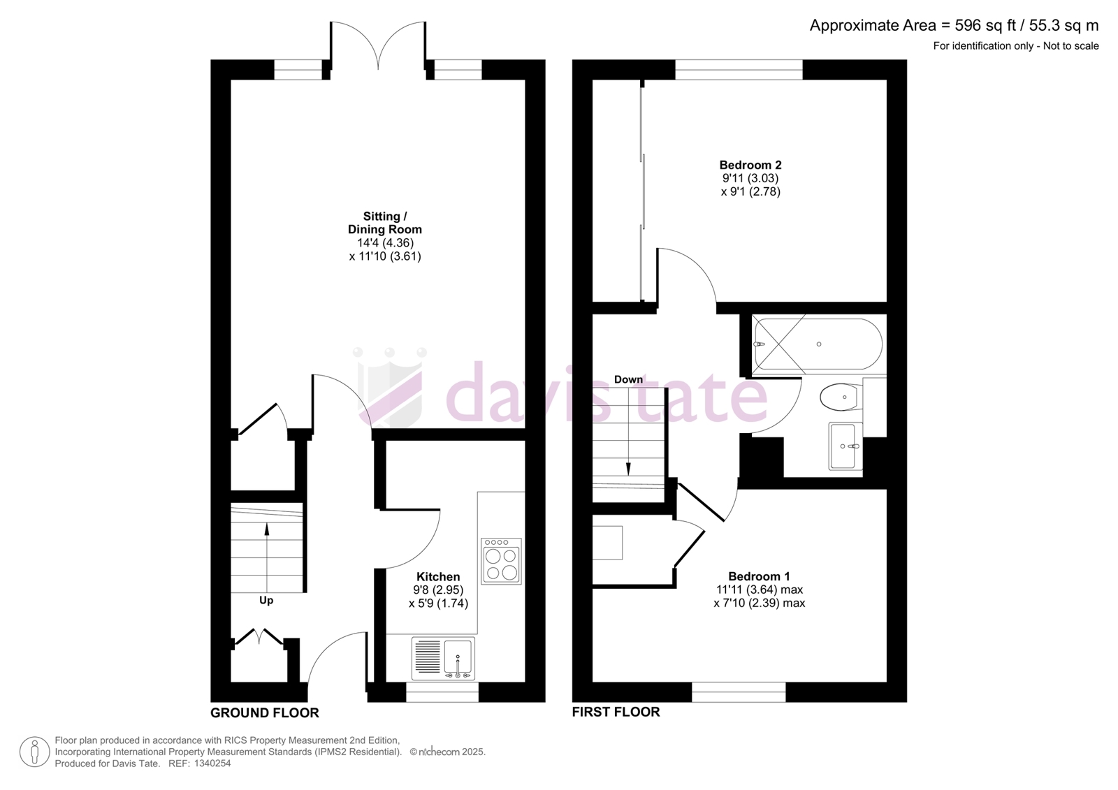 11, Coleridge Close, Reading floorplan