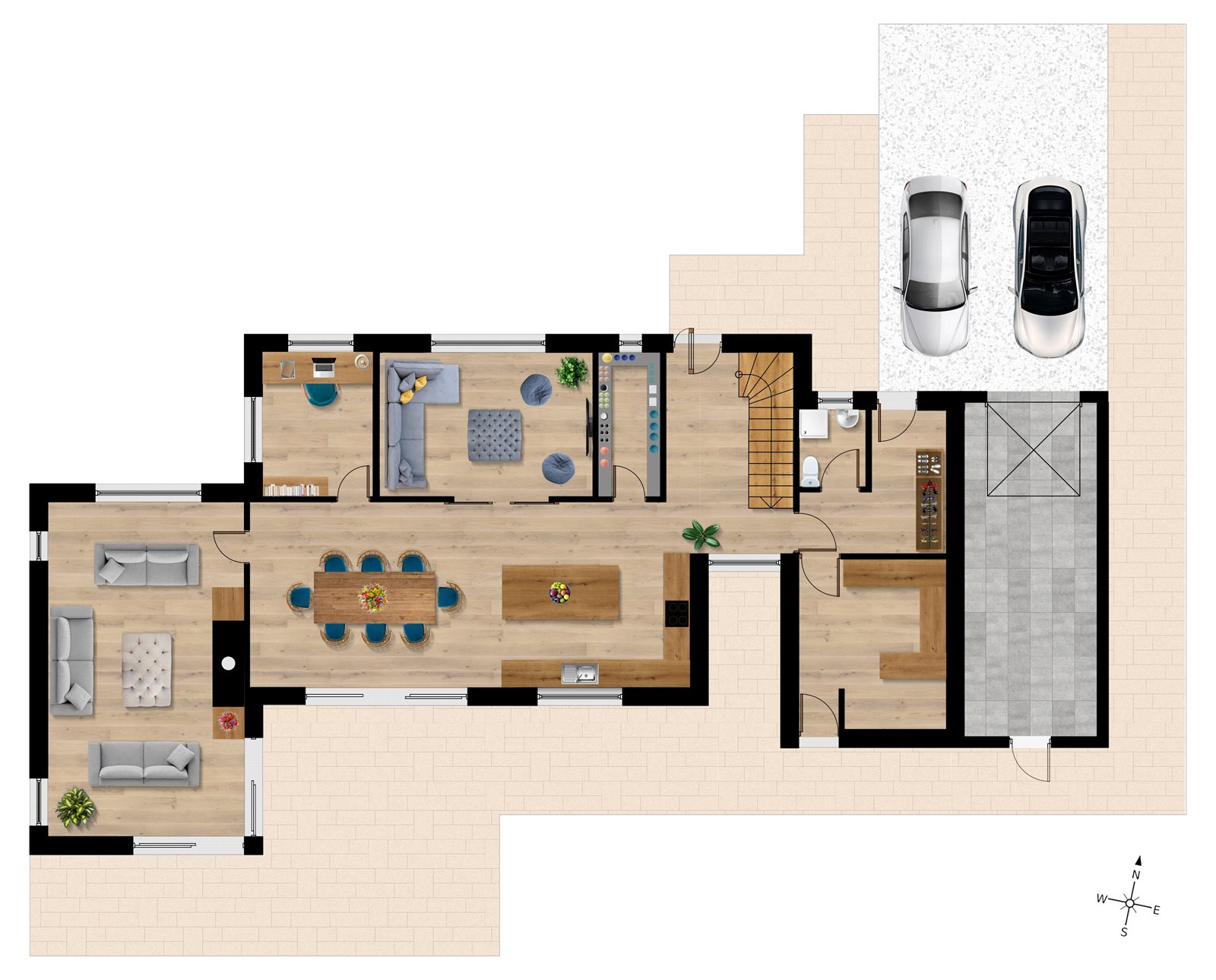 Newbuildings, Sandford, Crediton, Devon EX17, 4 bedroom detached house