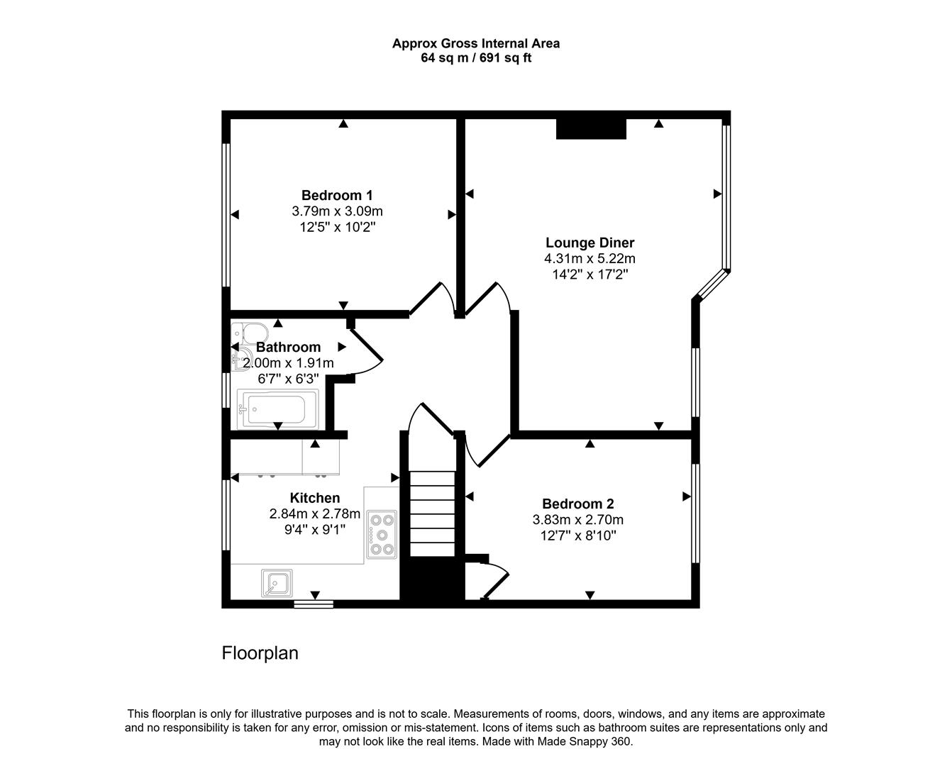 117, Ebenezer Drive, Newport floorplan