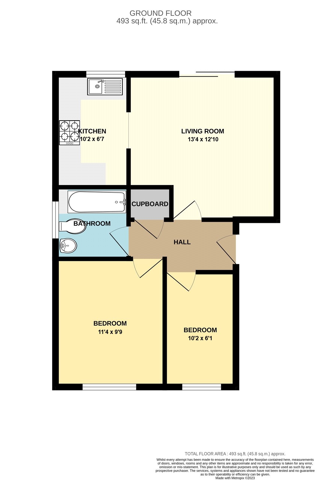 1, Oakdene, Harold Wood floorplan