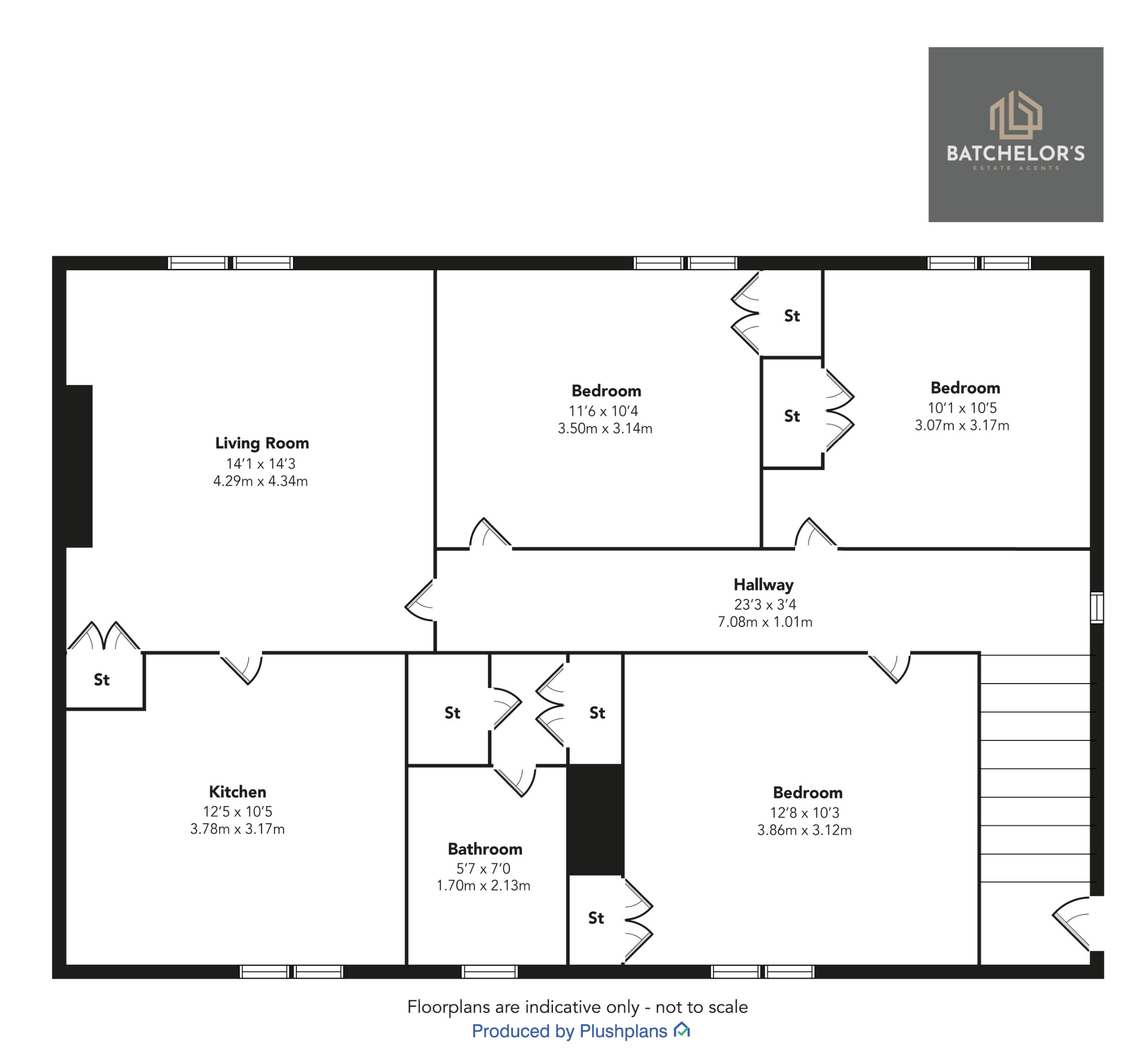 16 Birdston Road, Glasgow floorplan