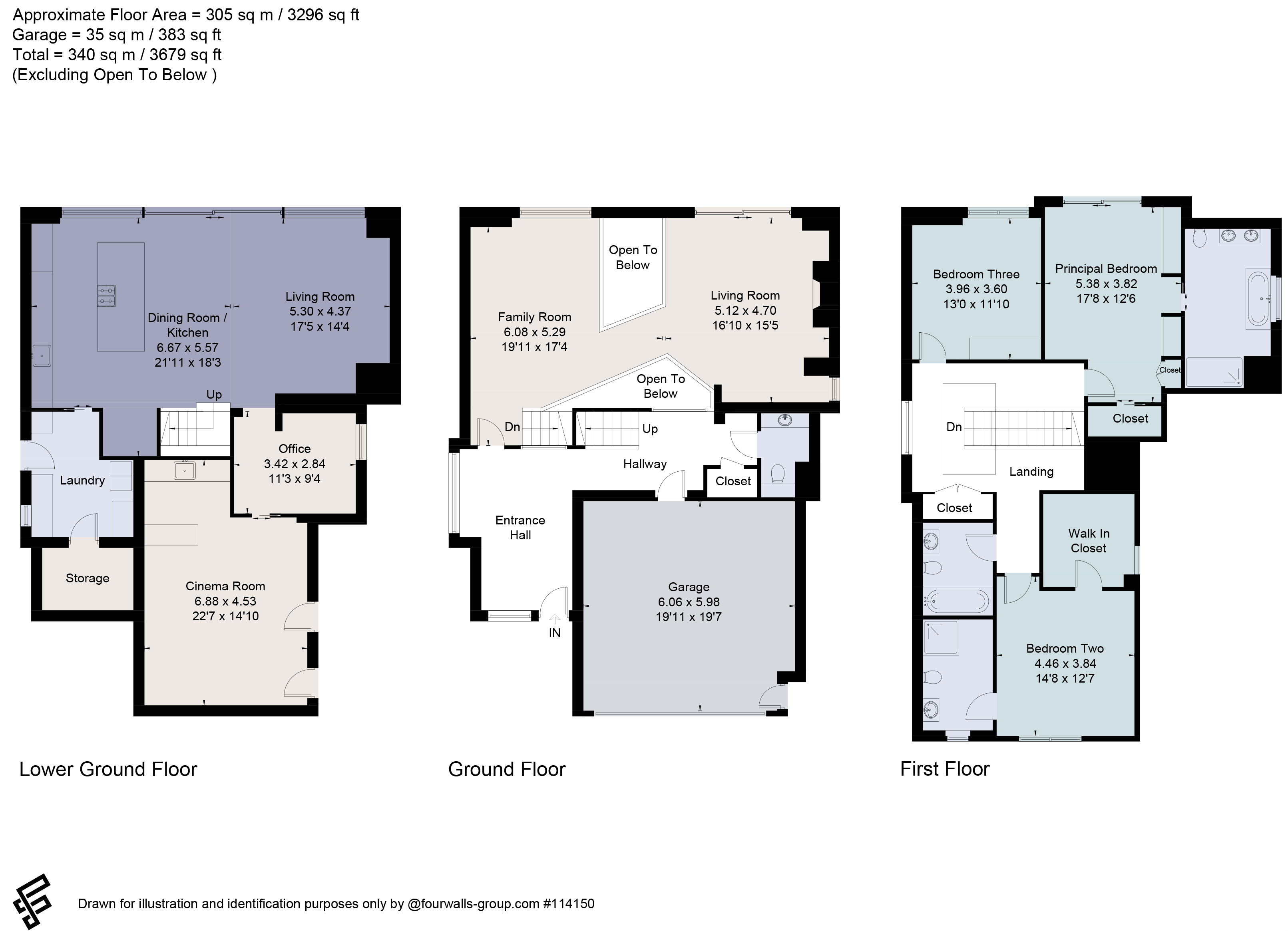 Jura, 146, Canford Cliffs Road, Dorset floorplan