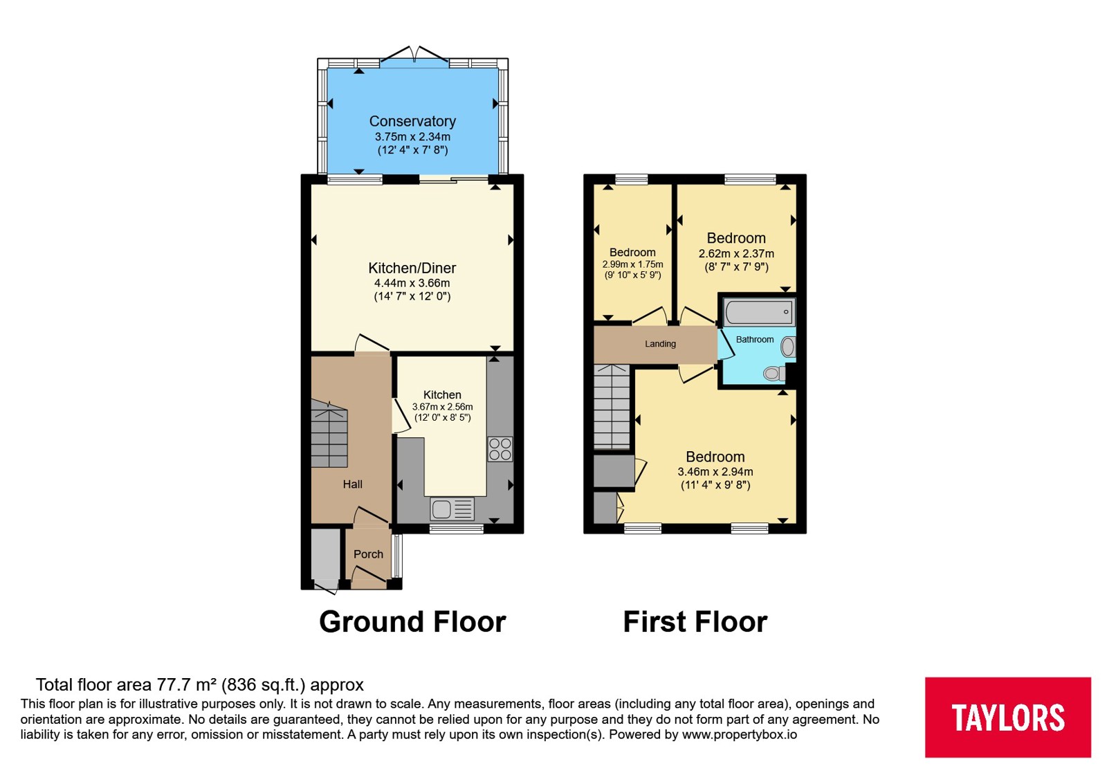 Brussels Way, Bedfordshire floorplan
